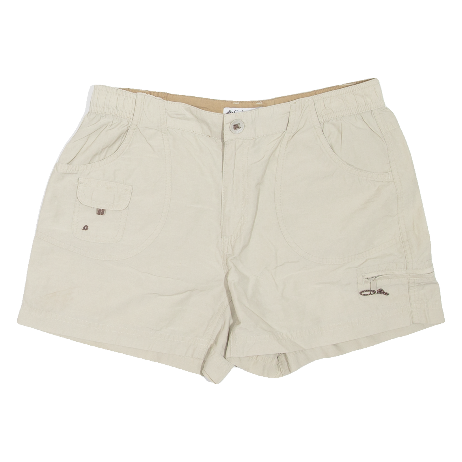 COLUMBIA Outdoor Womens Casual Shorts Beige M W39 Refurbished - N/A refurbished available on Cerqular
