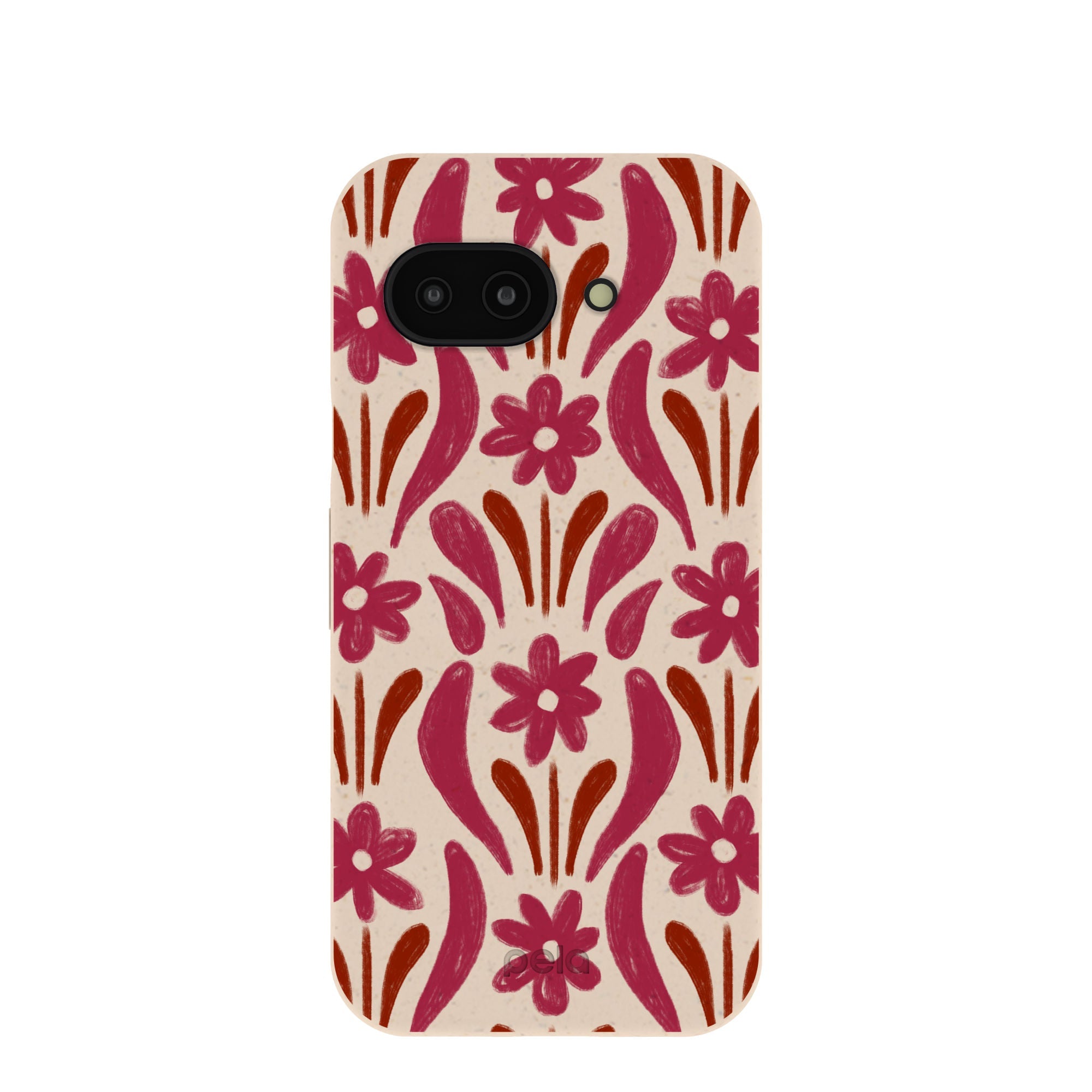 Seashell Flower Stack Google Pixel 9a Case Refurbished - Pela Case refurbished available on Cerqular
