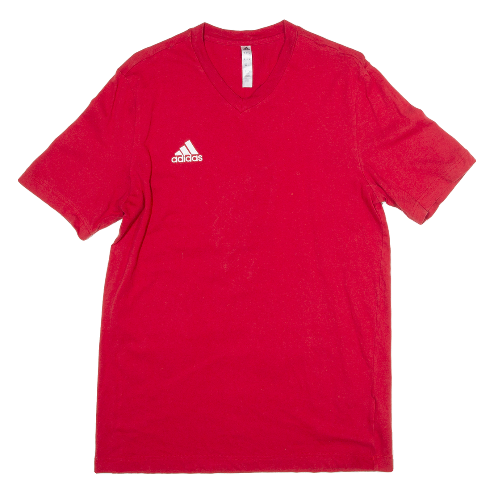 Buy ADIDAS Mens T-Shirt Red V-Neck M Refurbished - $15.59 ADIDAS Mens T-Shirt Red V-Neck M Refurbished - N/A refurbished available on Cerqular