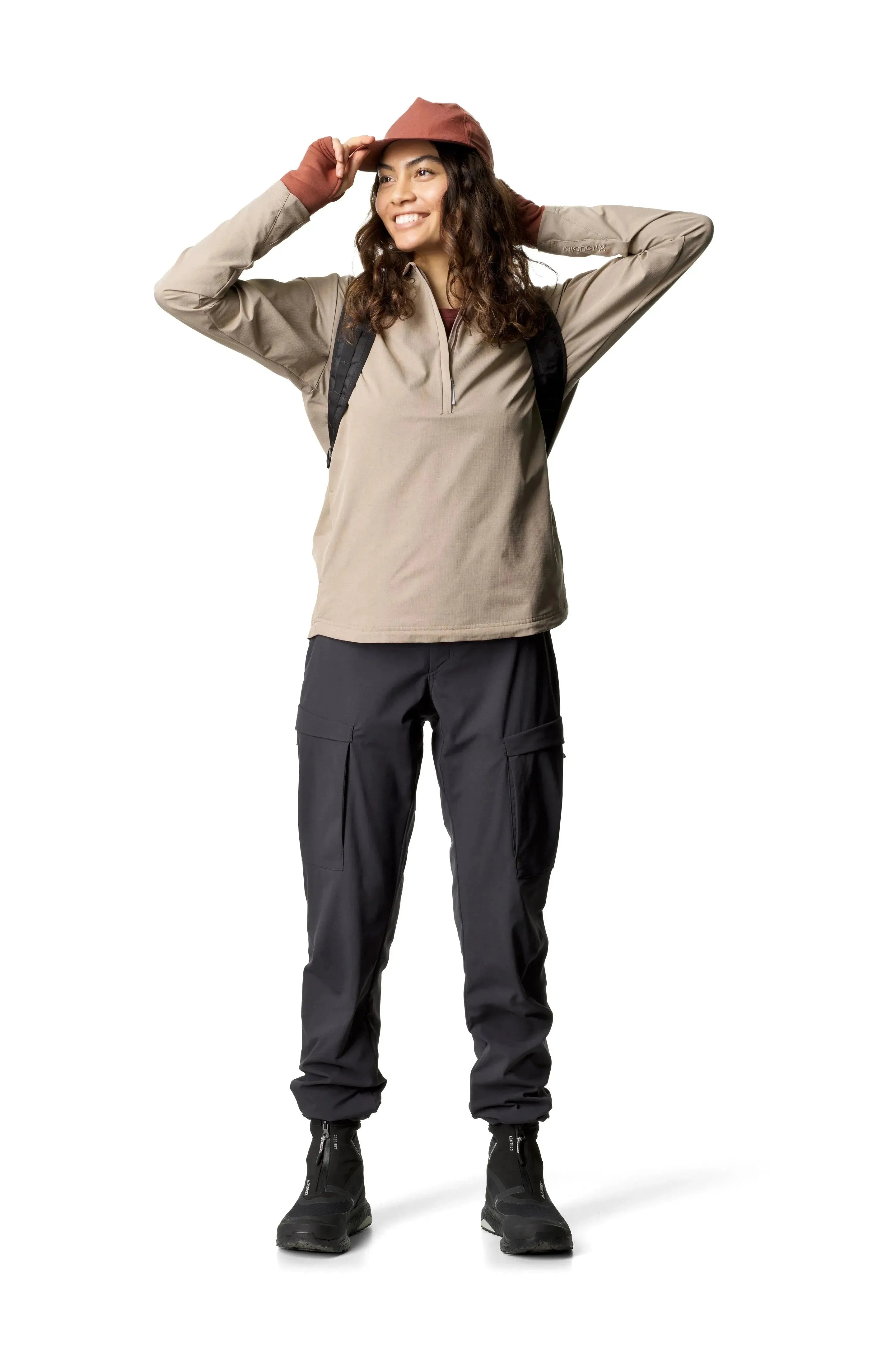 W's Daybreak Pullover | Color: Misty Beach | Size: XS Refurbished - Houdini Sportswear refurbished available on Cerqular