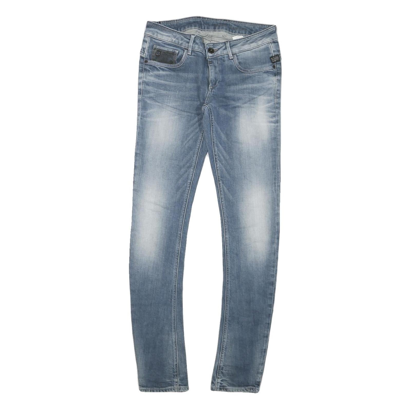 G-STAR Mens Slim Blue Denim Light Wash Jeans W29 L32 Zip Closure Refurbished - N/A refurbished available on Cerqular