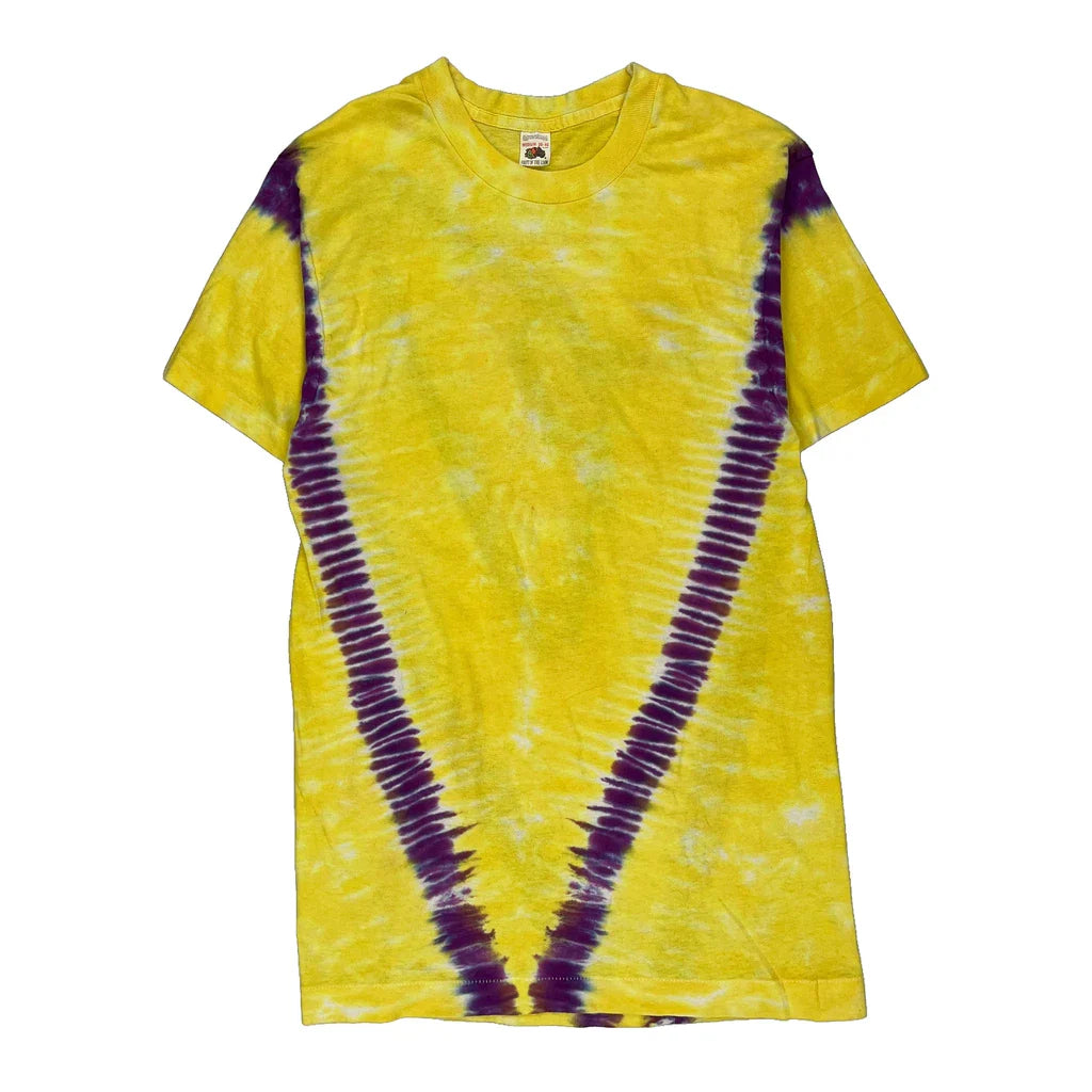 Lady Eagles Summer 95 Camp Fruit Of The Loom Single Stitch T-Shirt - Medium Purple Cotton Refurbished - Thrifted (note: this is a term often used to describe second- refurbished available on Cerqular