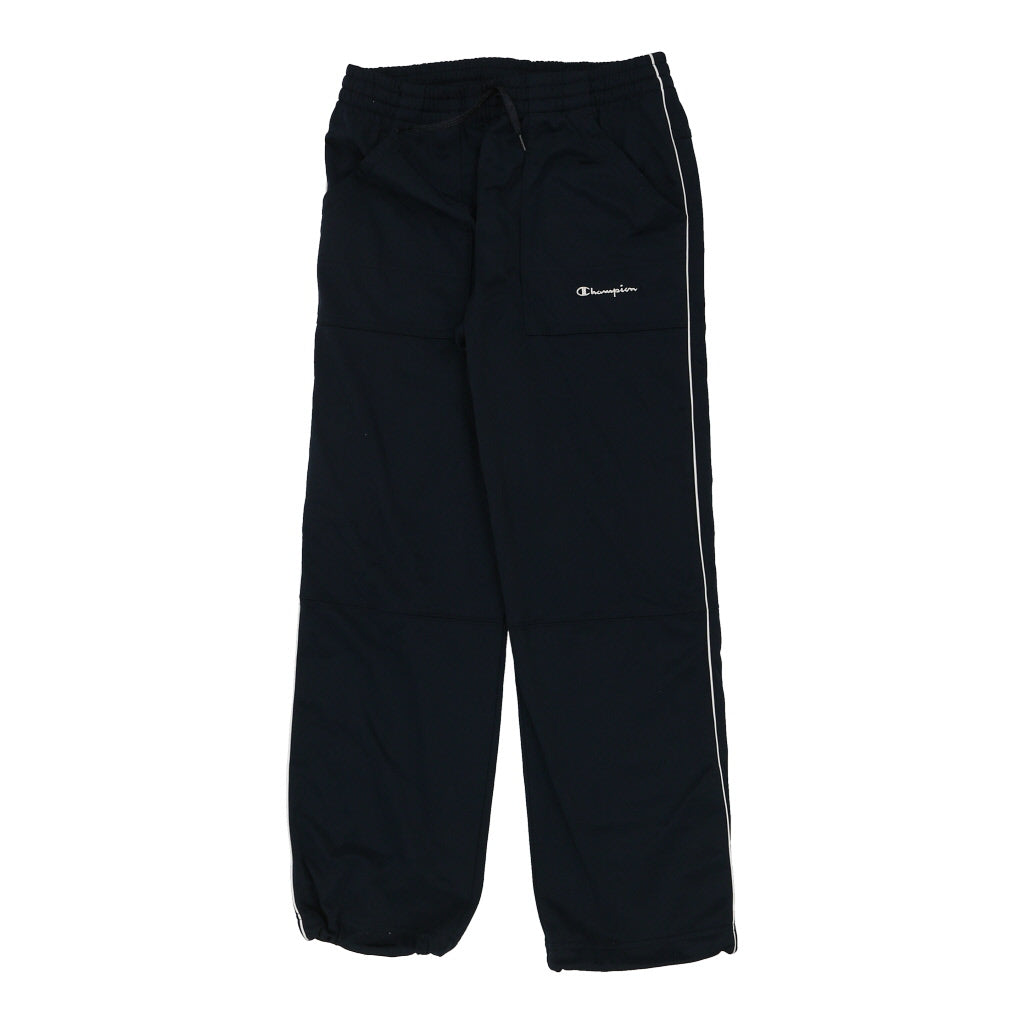 Champion Tracksuit - XS Black Polyester Refurbished - Thrifted (note: this is a term often used to describe second- refurbished available on Cerqular