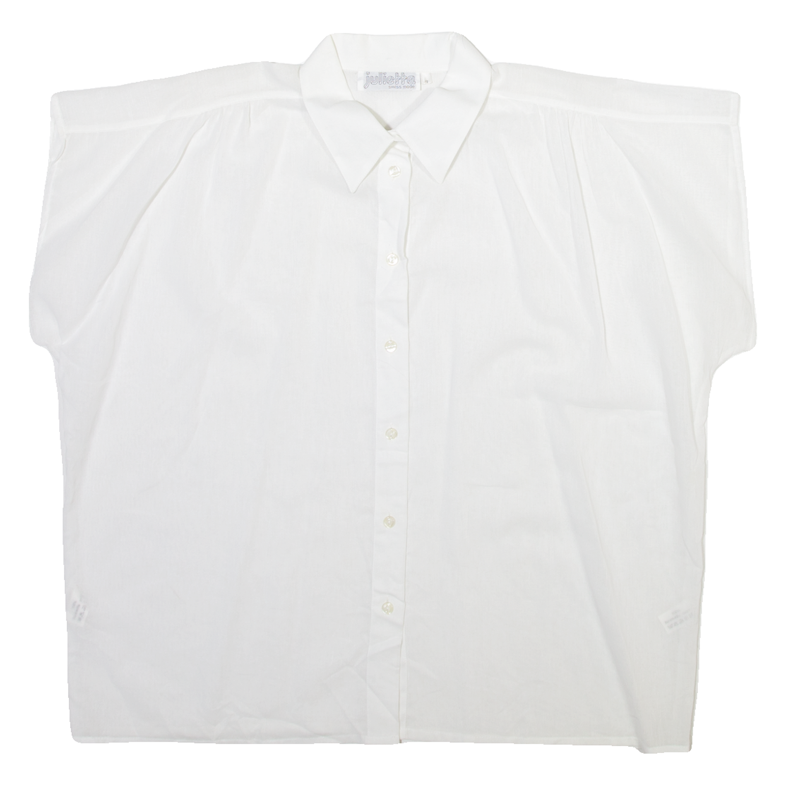 Buy JULIETTA Womens Shirt White Collared Sleeveless M Refurbished - $16.89 JULIETTA Womens Shirt White Collared Sleeveless M Refurbished - N/A refurbished available on Cerqular