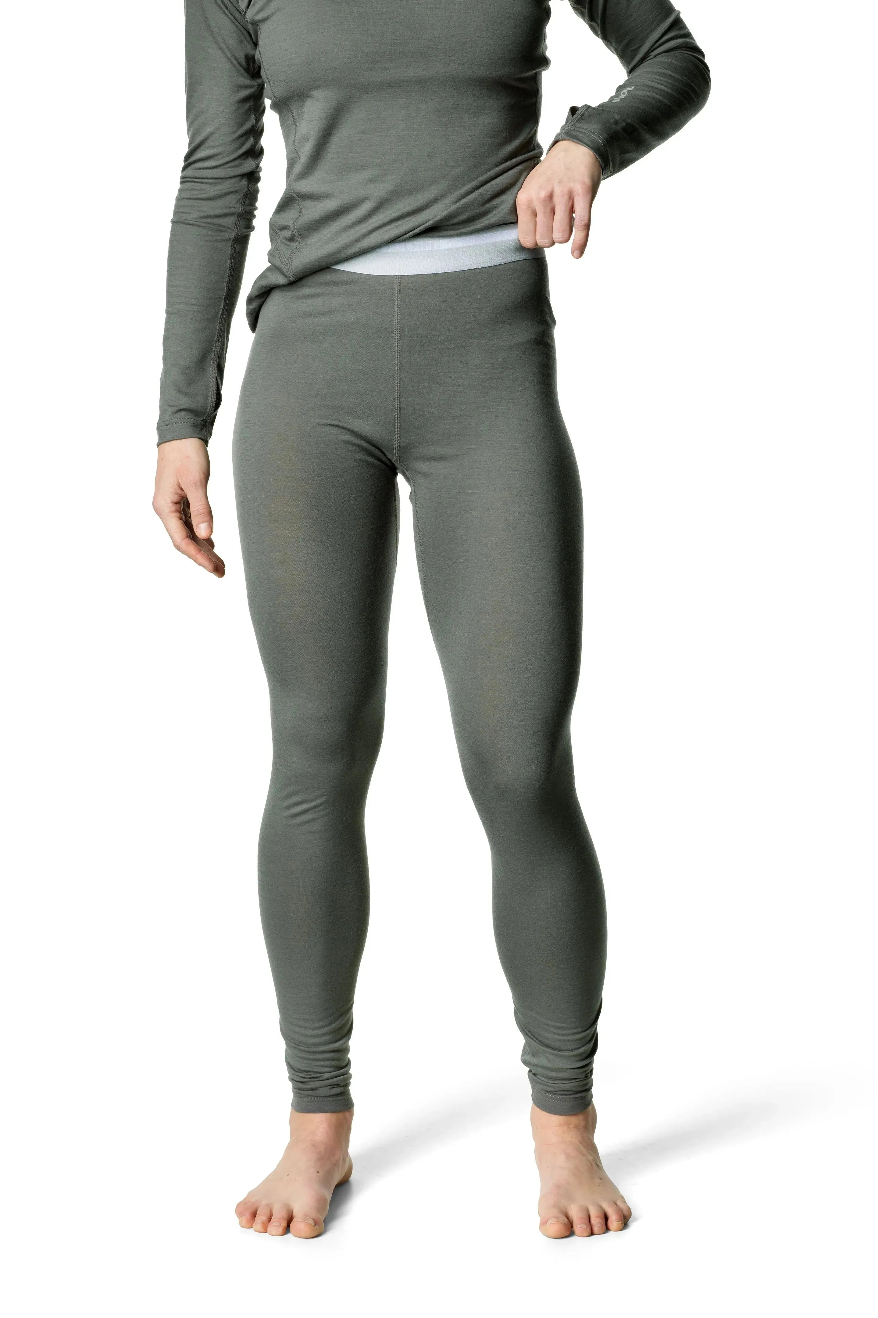 W's DeSoli Tights | Color: Greeness | Size: L Refurbished - Houdini Sportswear refurbished available on Cerqular