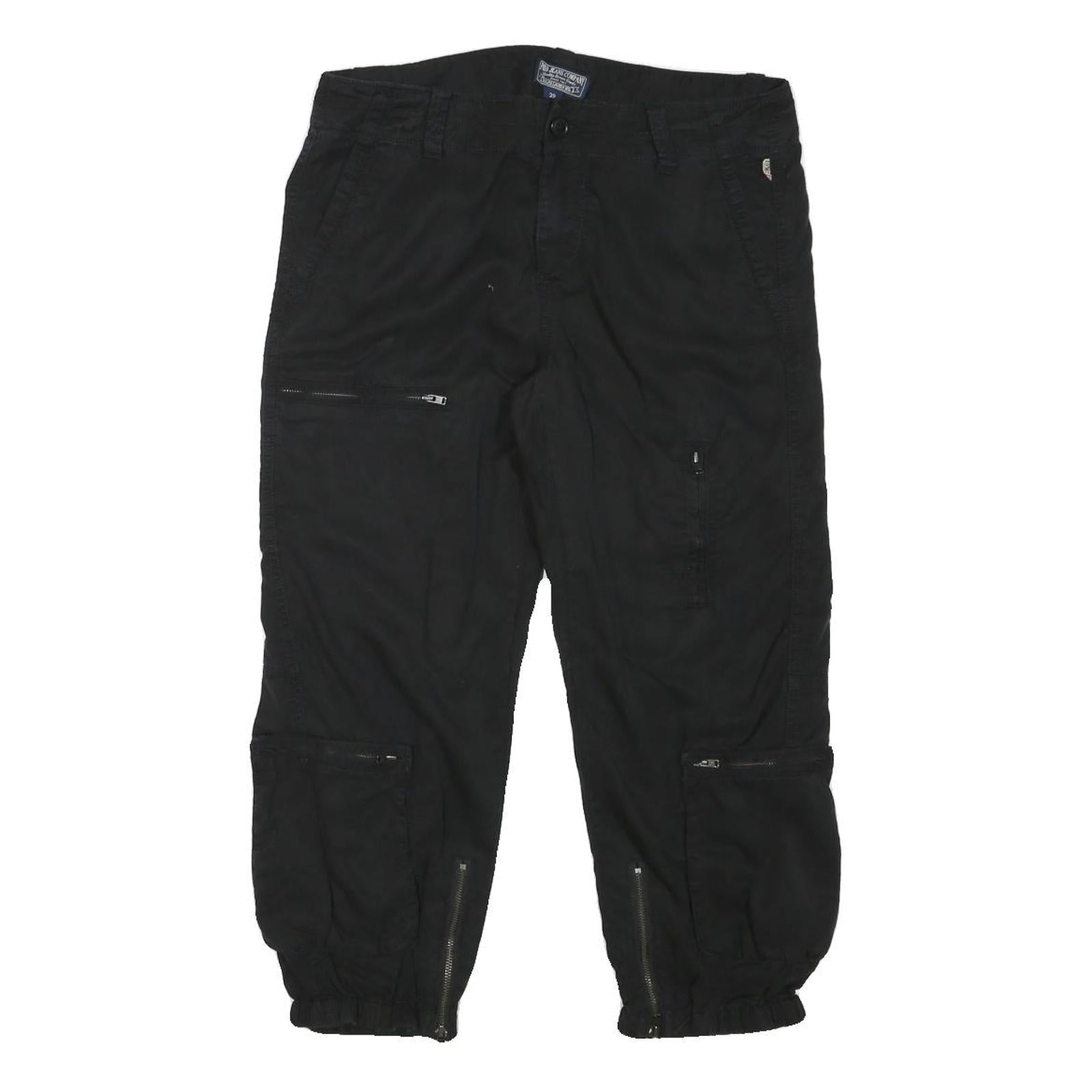 Buy RALPH LAUREN POLO JEANS COMPANY Womens Black Cotton Blend Relaxed Cargo Trousers Refurbished - $45.49 RALPH LAUREN POLO JEANS COMPANY Womens Black Cotton Blend Relaxed Cargo Trousers Refurbished - N/A refurbished available on Cerqular