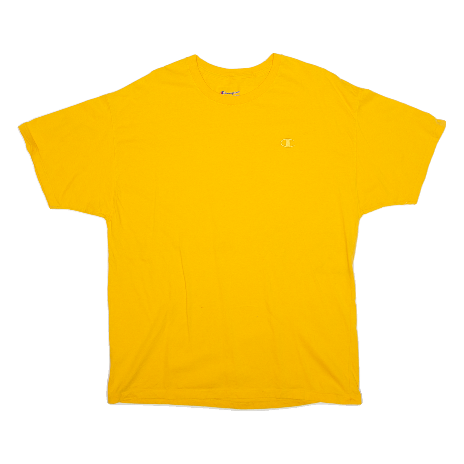 CHAMPION Mens T-Shirt Yellow L Refurbished - N/A refurbished available on Cerqular