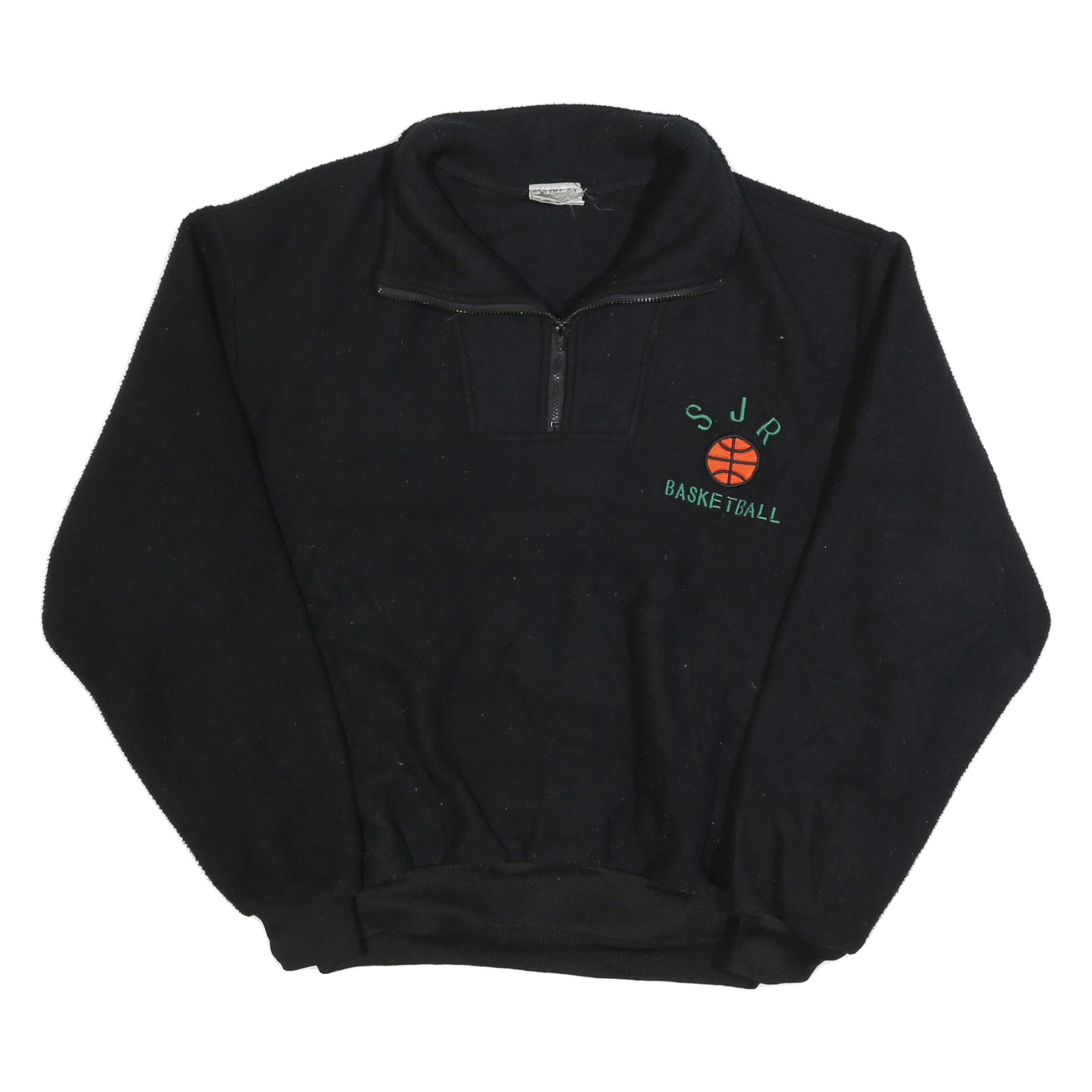 HARV-AL Mens Black Plain Jumper 1/4 Zip Polyester XL Casual Winter Wear Refurbished - N/A refurbished available on Cerqular