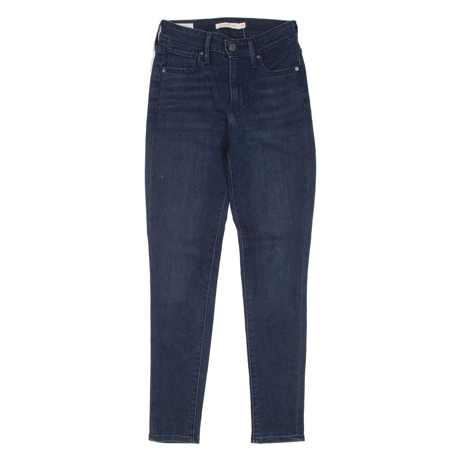 LEVI'S 721 High Rise Womens Jeans Blue Regular Skinny W25 L27 Refurbished - N/A refurbished available on Cerqular