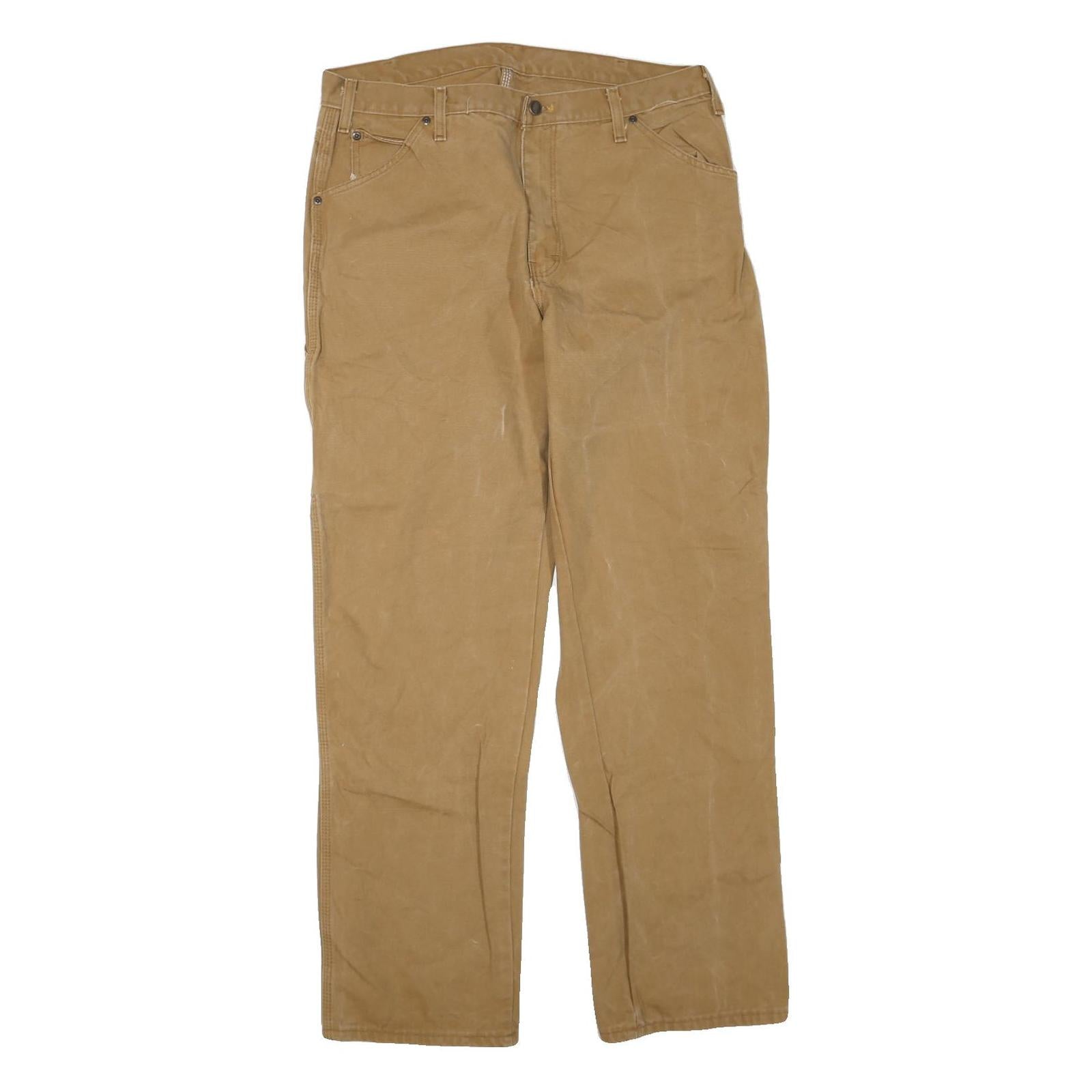 Buy DICKIES Mens Jeans Beige Regular Straight Denim W36 L33 Workwear Utility Zip Refurbished - $42.89 DICKIES Mens Jeans Beige Regular Straight Denim W36 L33 Workwear Utility Zip Refurbished - N/A refurbished available on Cerqular