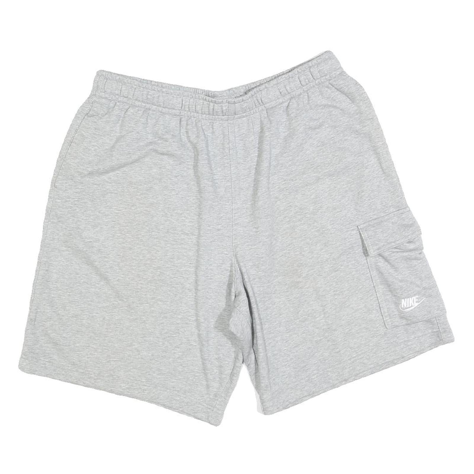 NIKE Mens Shorts Grey Cargo XL W32 Cotton Blend Casual Pocketed Refurbished - N/A refurbished available on Cerqular