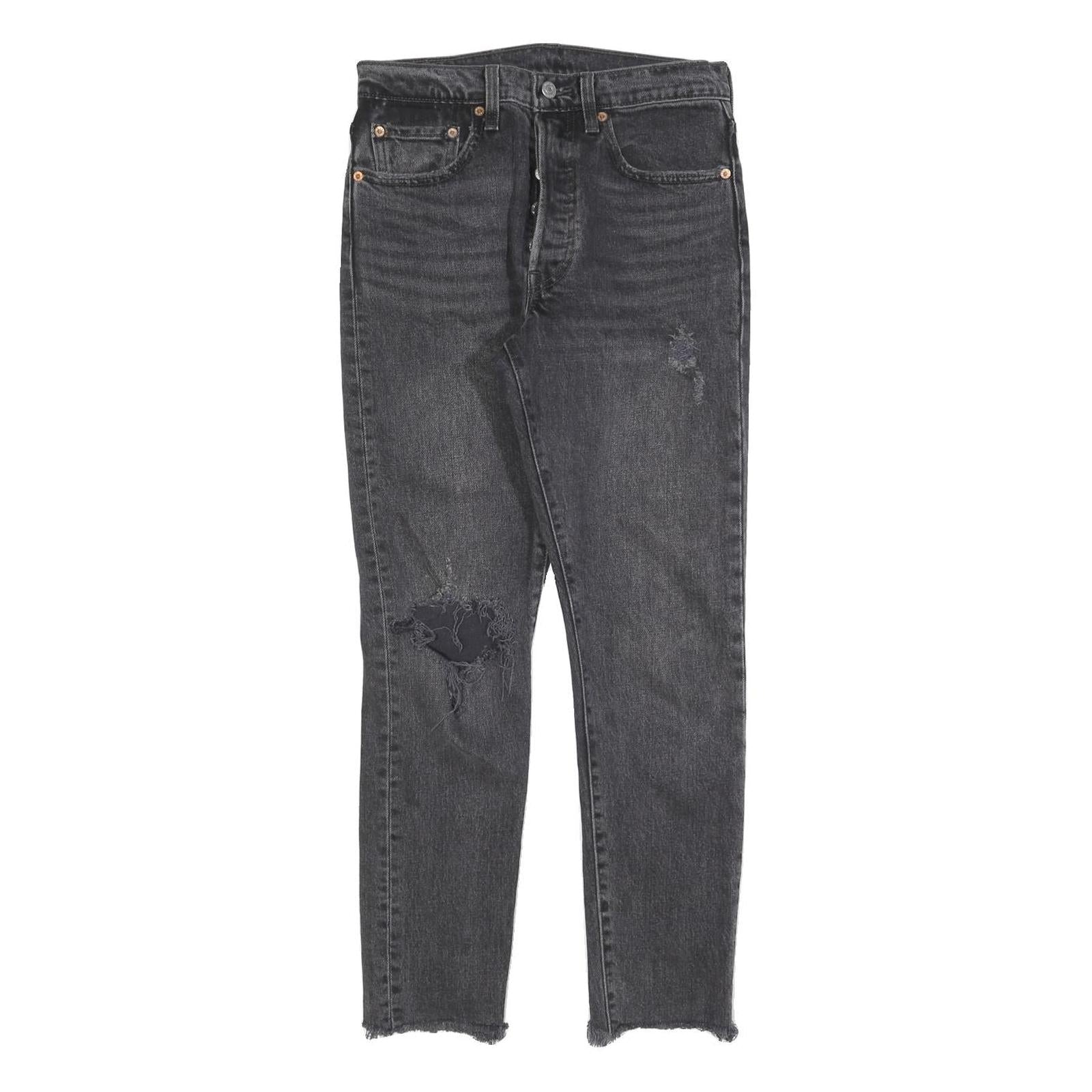 Buy LEVI'S 501S Womens Jeans Black Slim Skinny Denim Medium W26 L28 Ripped Refurbished - $49.39 LEVI'S 501S Womens Jeans Black Slim Skinny Denim Medium W26 L28 Ripped Refurbished - N/A refurbished available on Cerqular