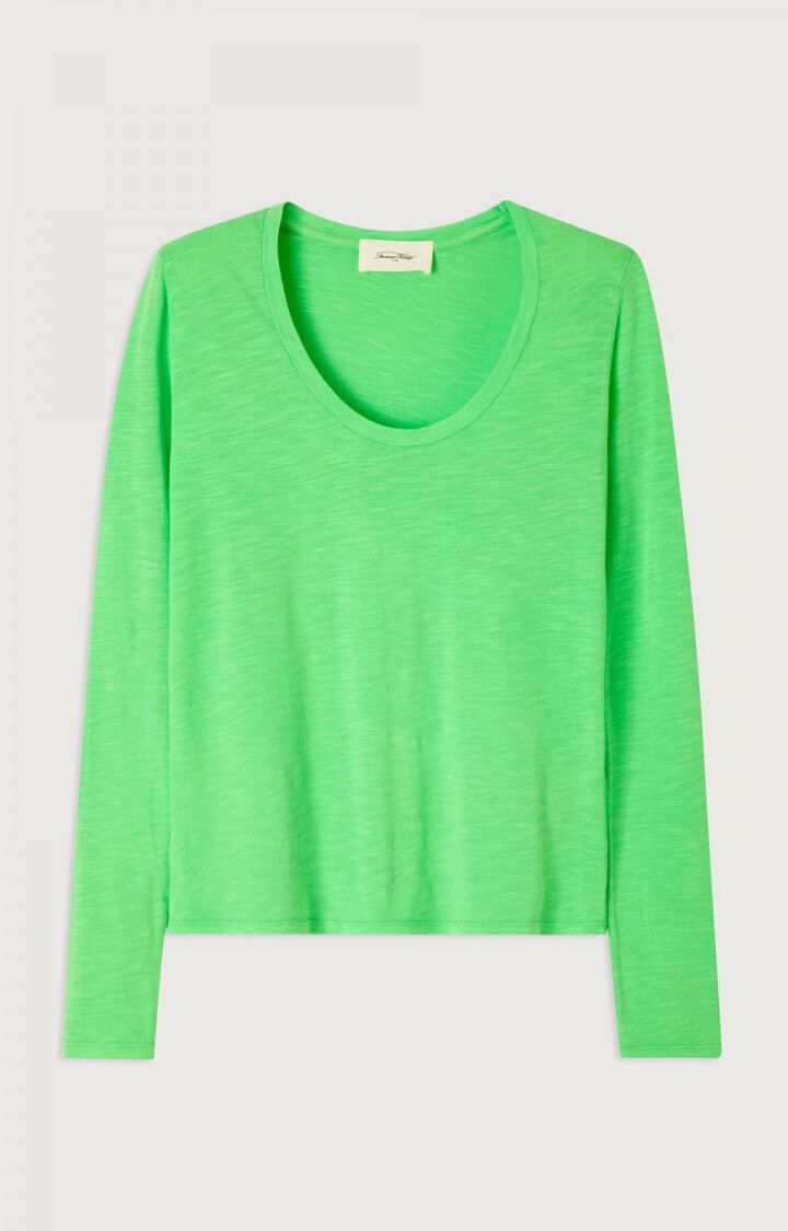 Tshirt Jac49v Vert-Fluo | Color: VERT FLUO | Size: S Refurbished - Rue Madame is a known brand, and the standardized name is " refurbished available on Cerqular