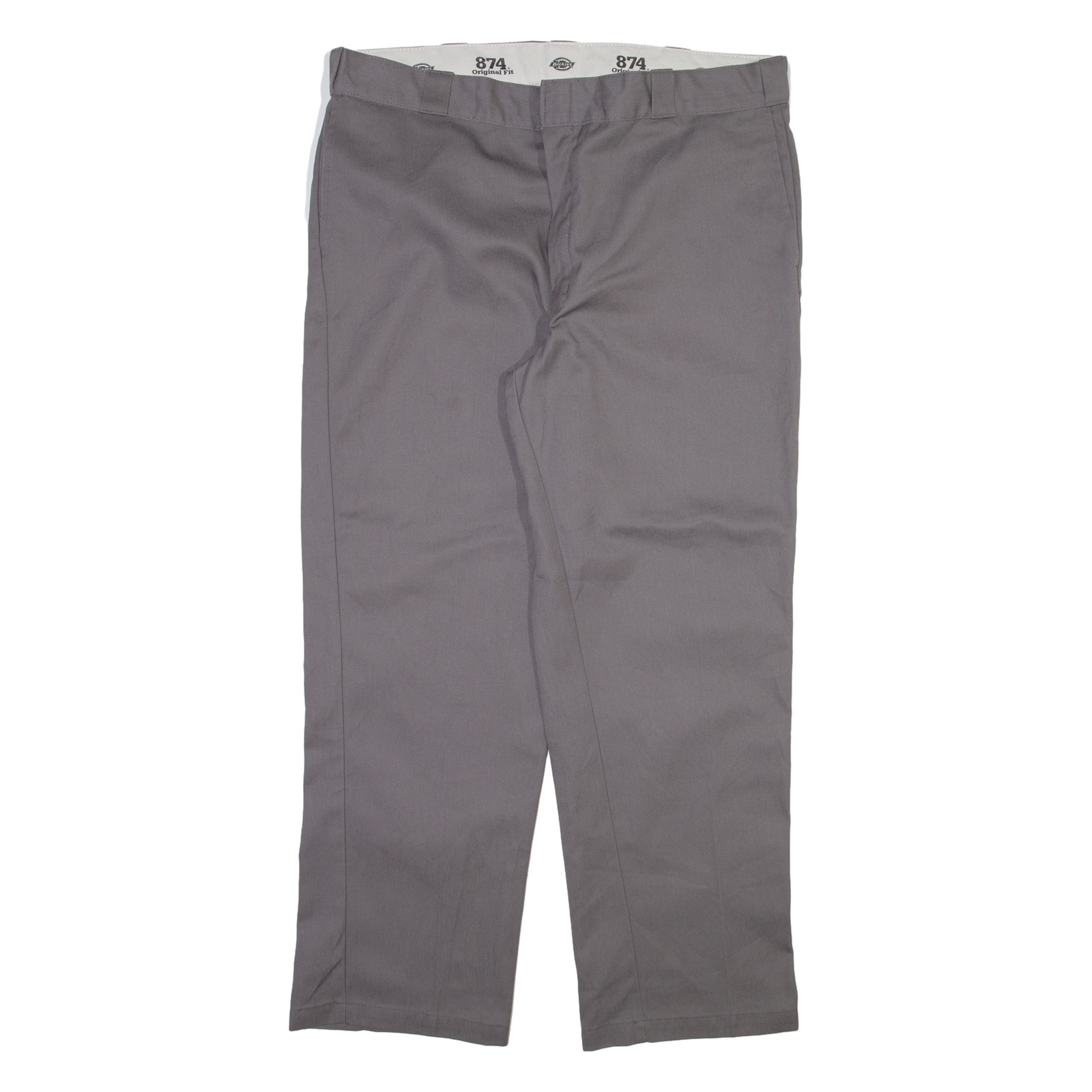 DICKIES 874 Workwear Mens Trousers Grey Regular Straight W40 L30 Refurbished - N/A refurbished available on Cerqular