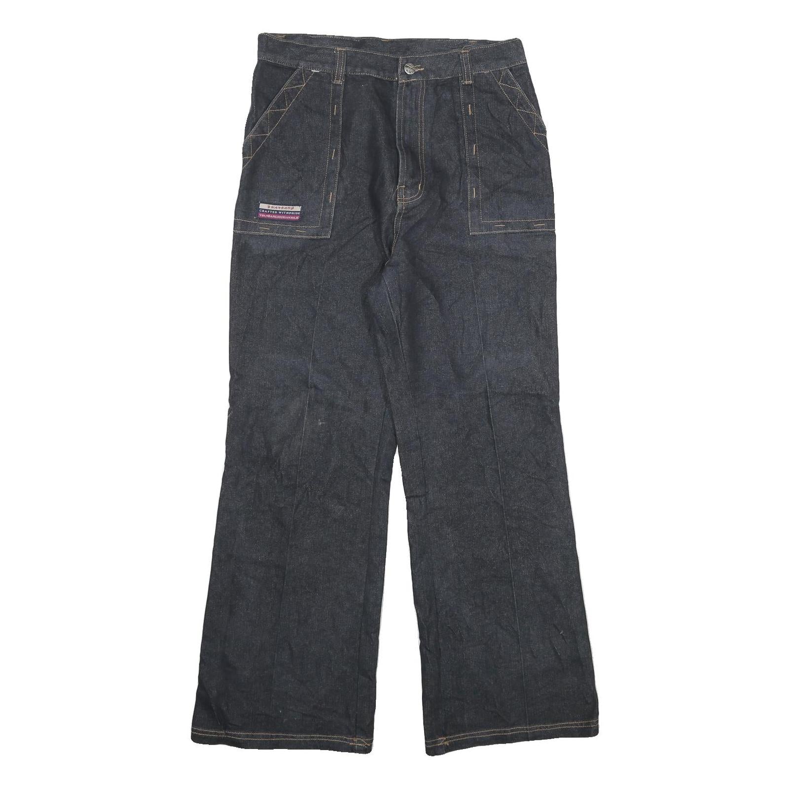 Buy YUANBANG Womens Classic Blue Denim Jeans W30 L27 Wide Leg Cotton Blend Zip Refurbished - $45.49 YUANBANG Womens Classic Blue Denim Jeans W30 L27 Wide Leg Cotton Blend Zip Refurbished - N/A refurbished available on Cerqular