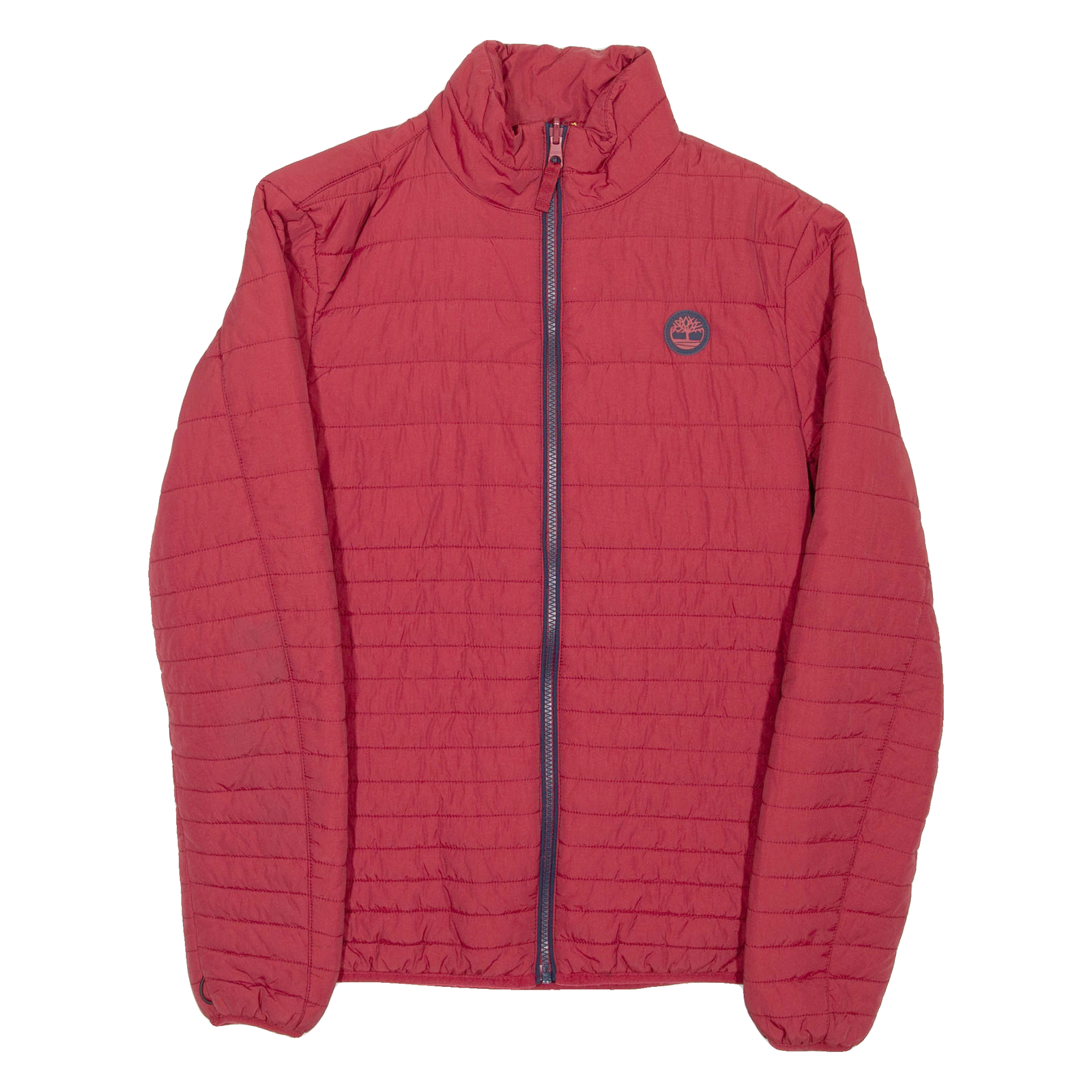 TIMBERLAND Mens Puffer Jacket Red Nylon S Refurbished - N/A refurbished available on Cerqular