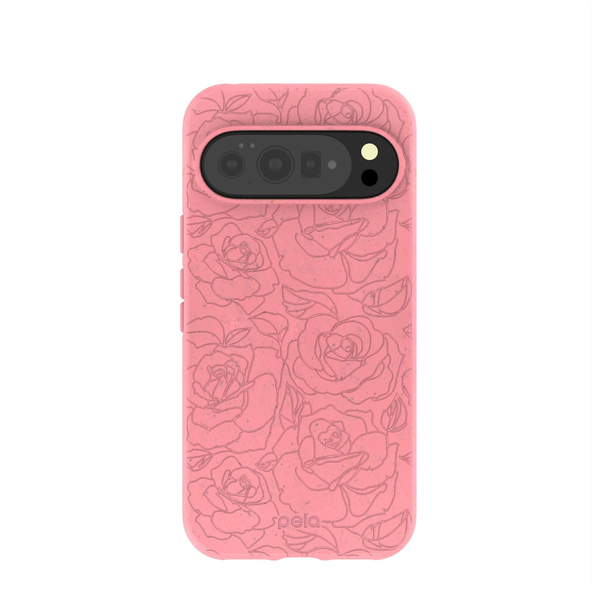 Bubblegum Pink Rosettes Google Pixel 10 Pro XL Case Refurbished - Pela Case refurbished available on Cerqular
