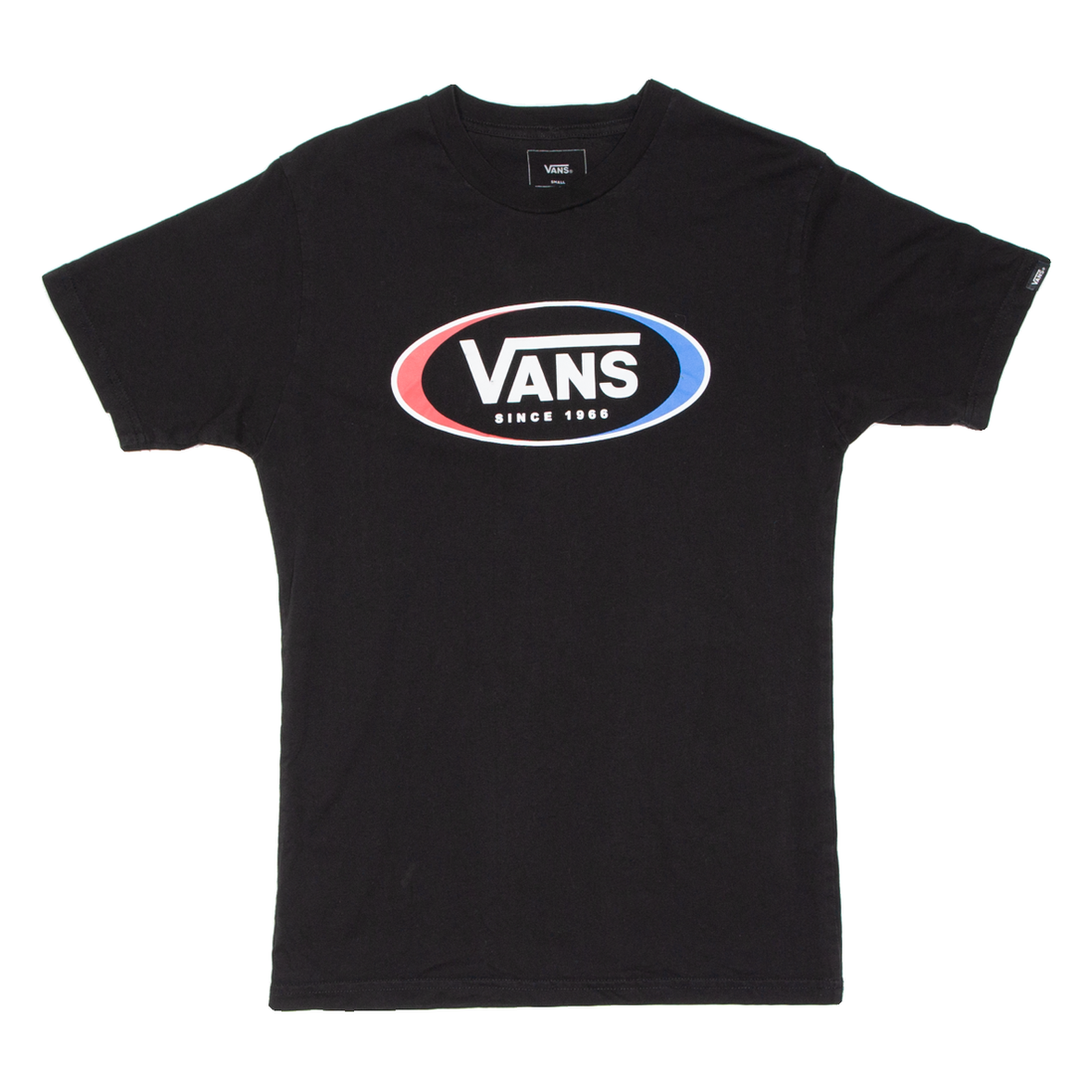 VANS Mens T-Shirt Black S Refurbished - N/A refurbished available on Cerqular