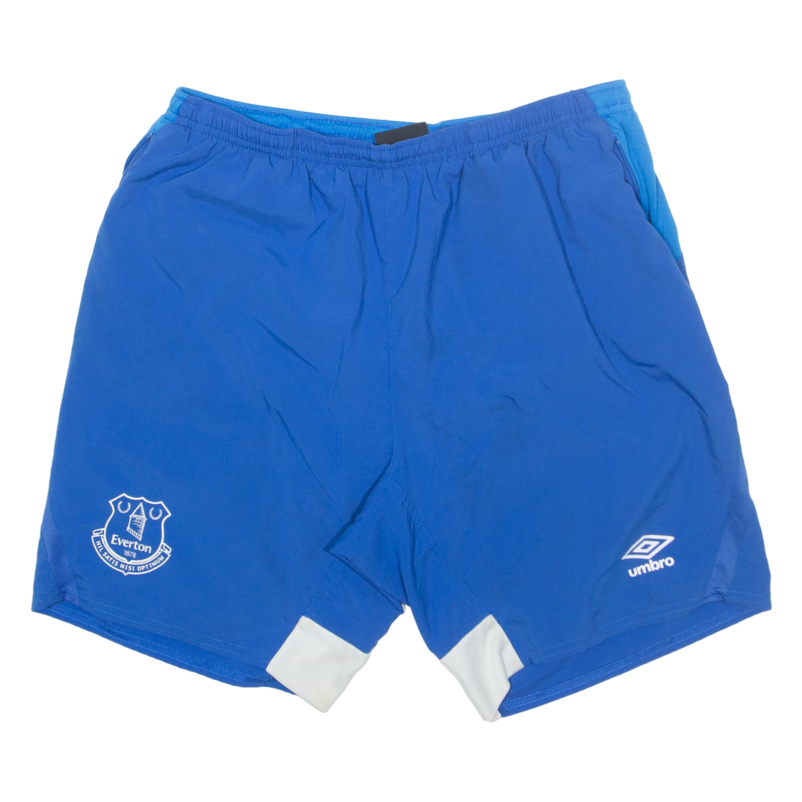 UMBRO Everton FC Mesh Lined Mens Sports Shorts Blue M W28 Refurbished - N/A refurbished available on Cerqular