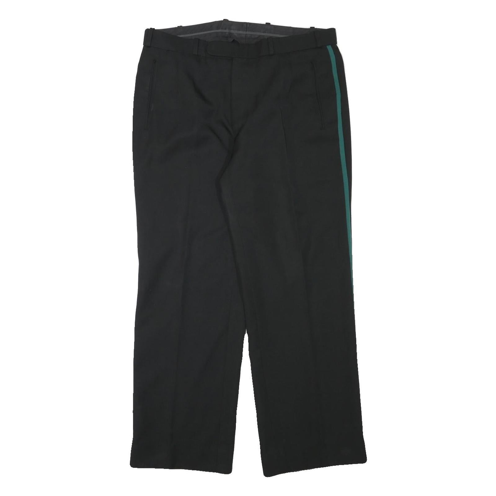 Buy Black Relaxed Fit Mens Trousers W34 L28 Polyester Blend Zip Closure Side Stripe Refurbished - $23.39 Black Relaxed Fit Mens Trousers W34 L28 Polyester Blend Zip Closure Side Stripe Refurbished - N/A refurbished available on Cerqular