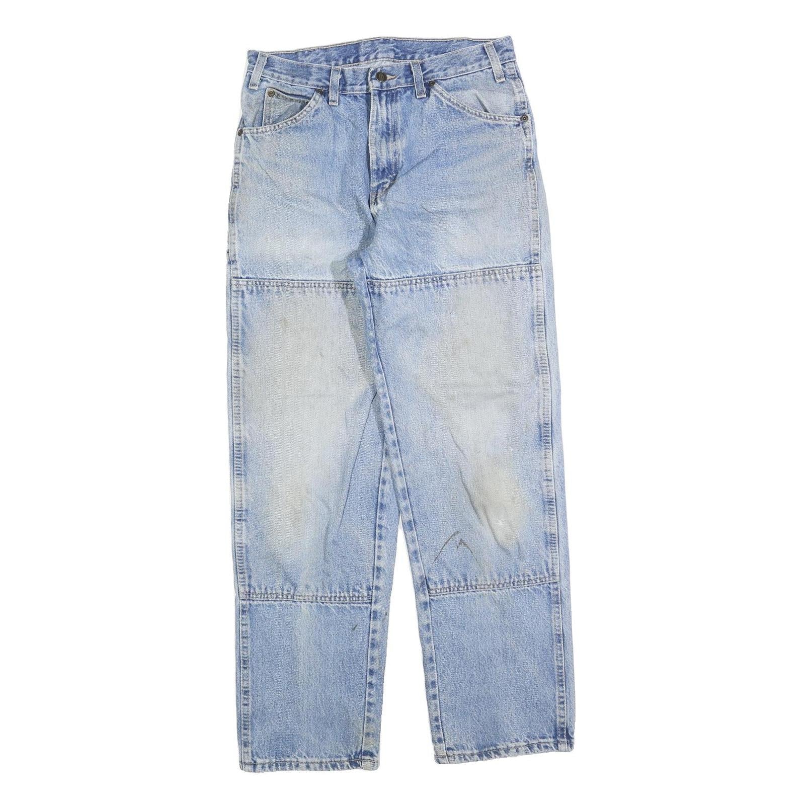 DICKIES Mens Regular Fit Light Blue Denim Jeans W32 L32 Zip Closure Casual Refurbished - N/A refurbished available on Cerqular