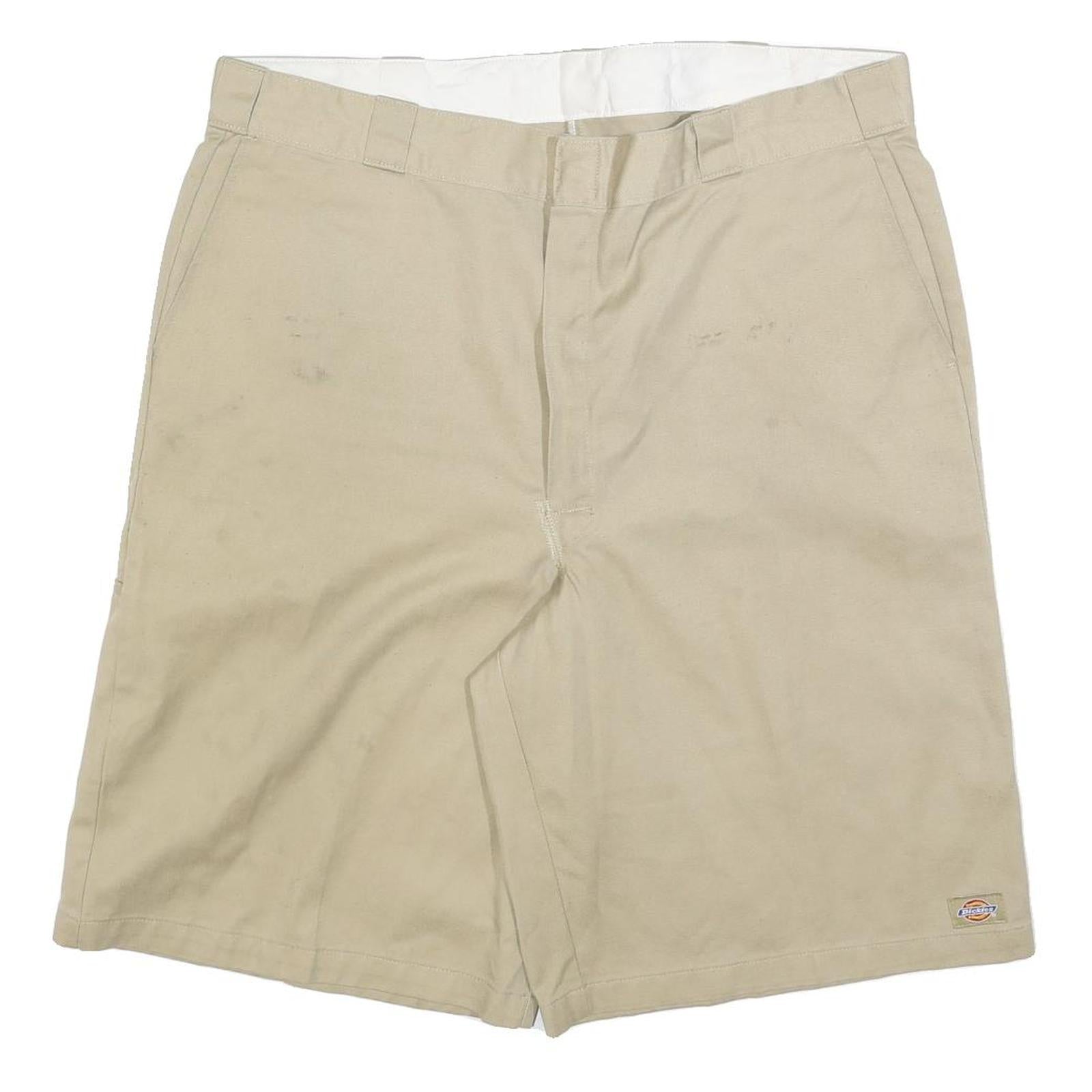 DICKIES Mens Shorts Beige Casual Plain XL W42 Workwear Cotton Blend Refurbished - N/A refurbished available on Cerqular
