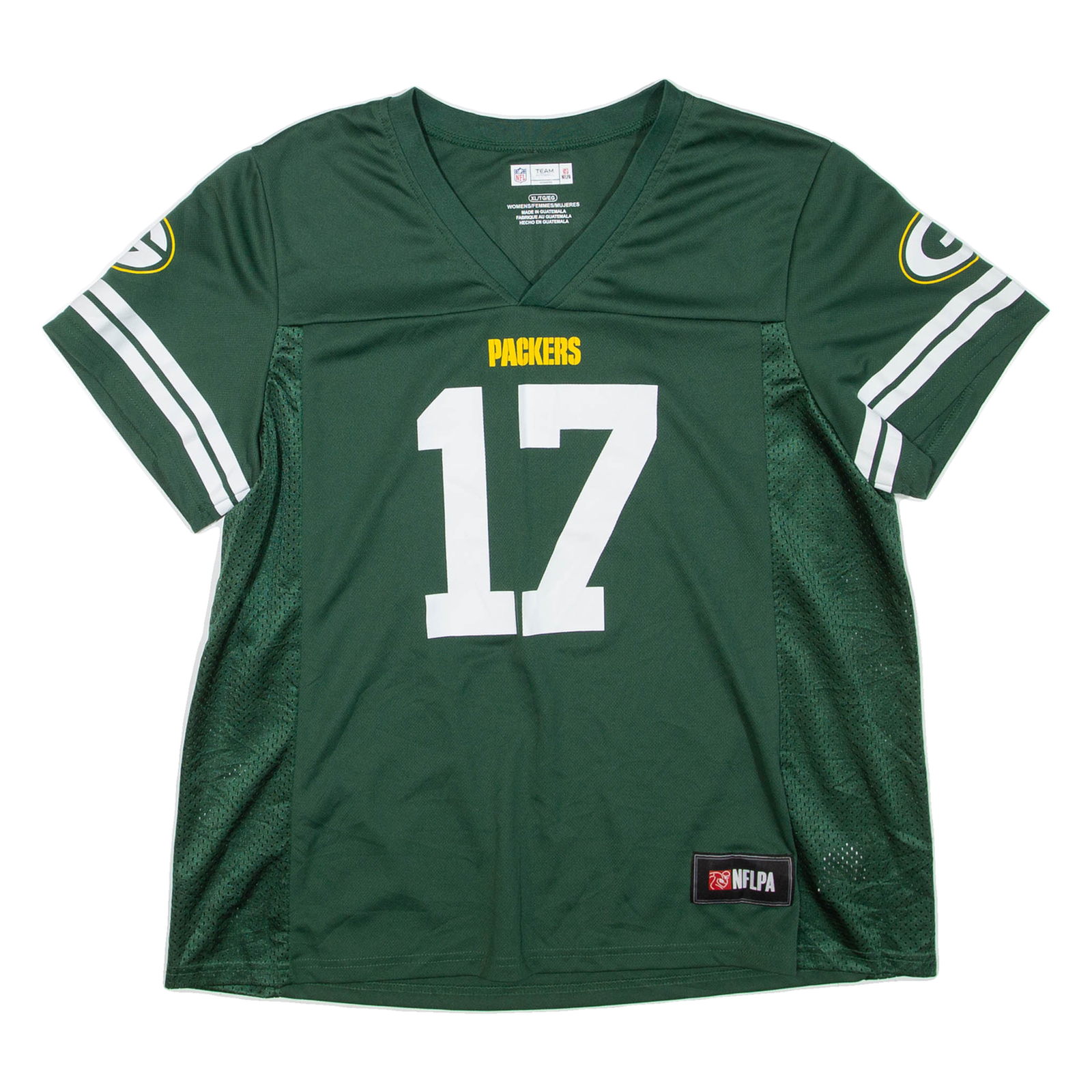 NFL Green Bay Packers Womens Jersey Green USA V-Neck XL Refurbished - N/A refurbished available on Cerqular