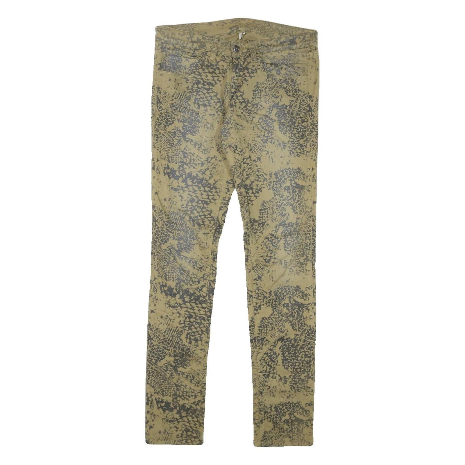 IRO Womens Slim Skinny Jeans Cotton Blend W28 L29 Printed Pattern Zip Closure Refurbished - N/A refurbished available on Cerqular