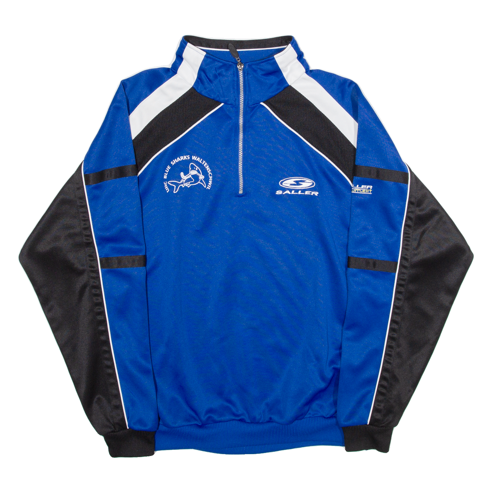 Buy SALLER Blue Sharks Training Mens Sweatshirt Blue 1/4 Zip XL Refurbished - $16.37 SALLER Blue Sharks Training Mens Sweatshirt Blue 1/4 Zip XL Refurbished - N/A refurbished available on Cerqular
