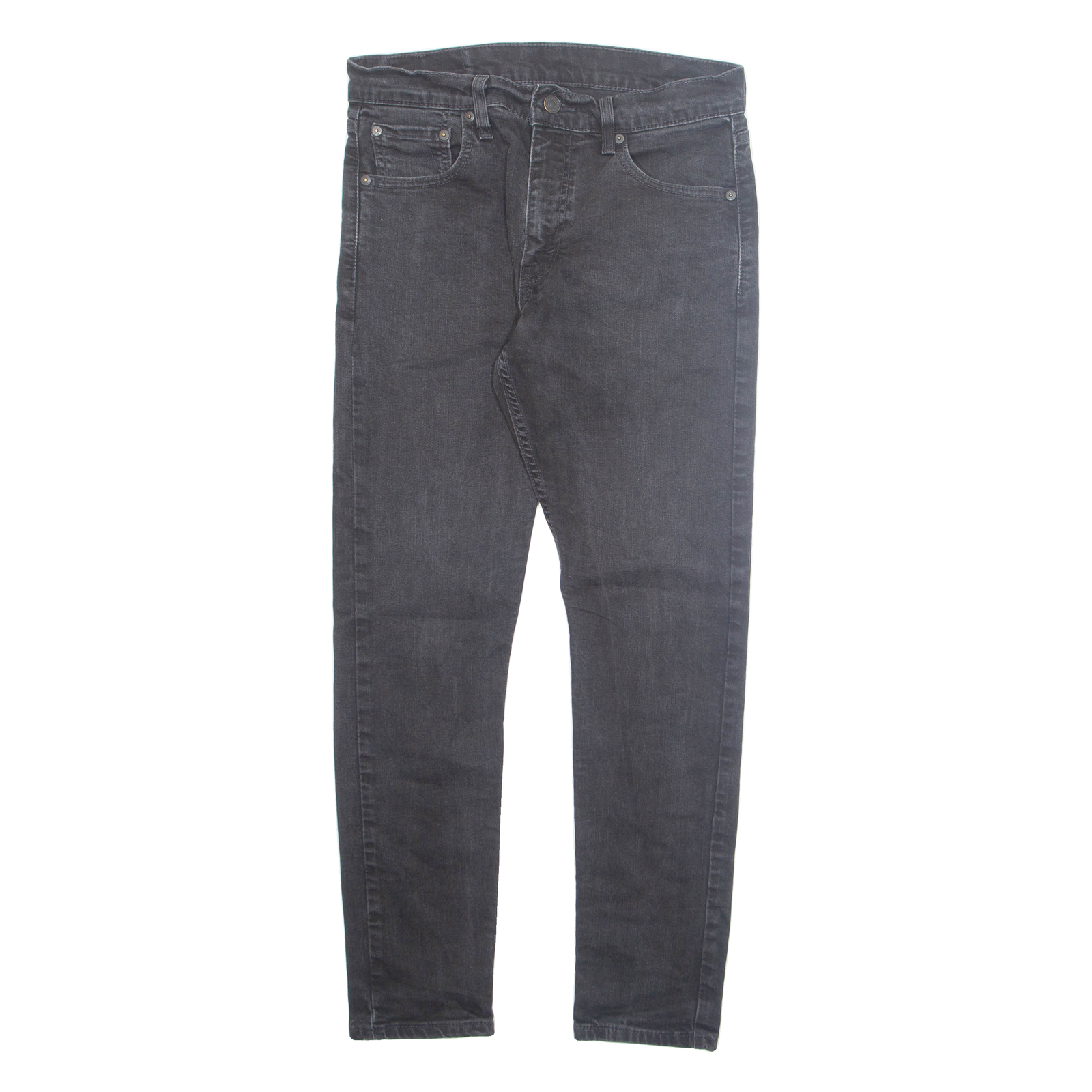 LEVI'S 512 Jeans Mens Black Slim Tapered W30 L30 Refurbished - N/A refurbished available on Cerqular
