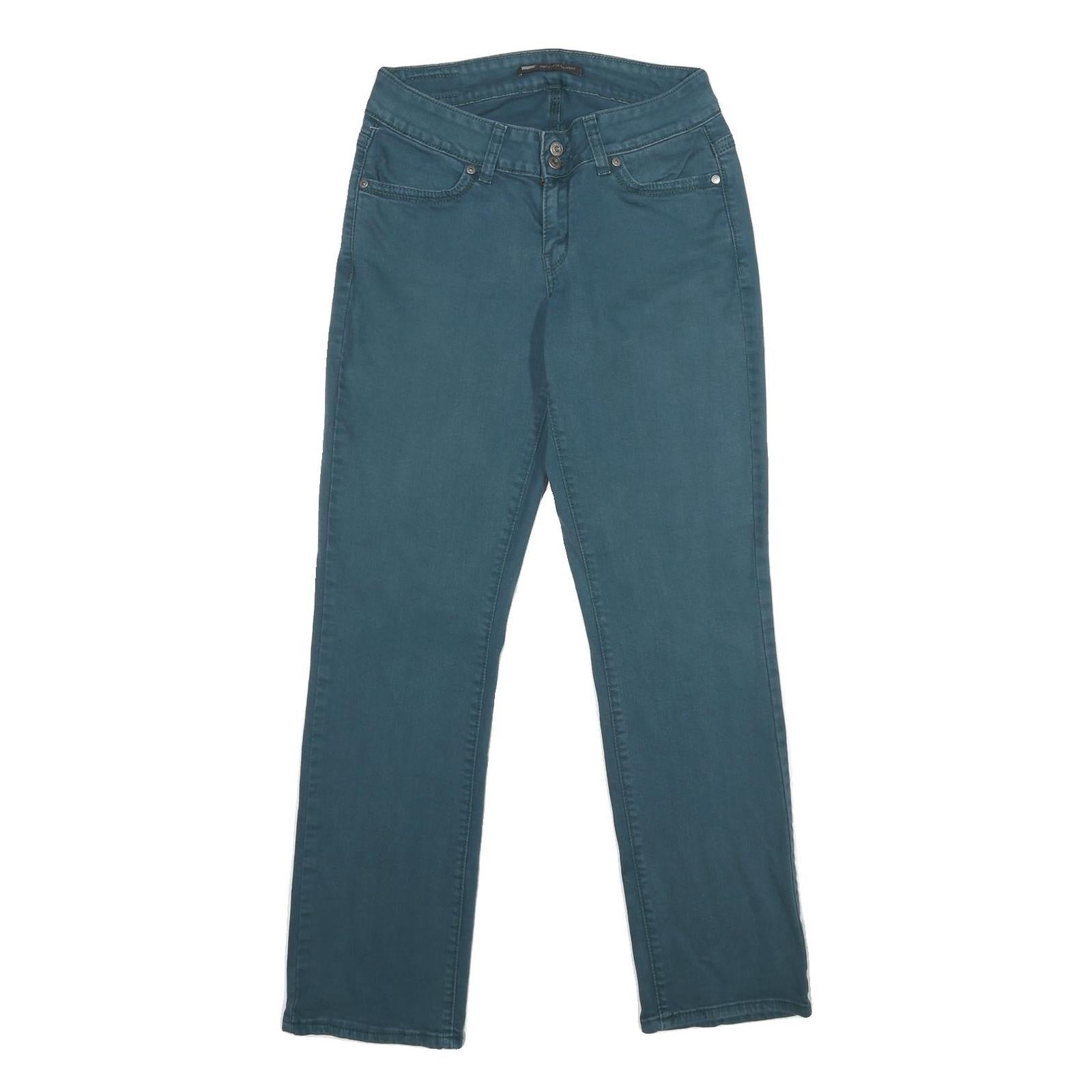 LEVI'S Womens Jeans Blue Regular Straight Denim W28 L32 529 Curvy Straight Zip Refurbished - N/A refurbished available on Cerqular