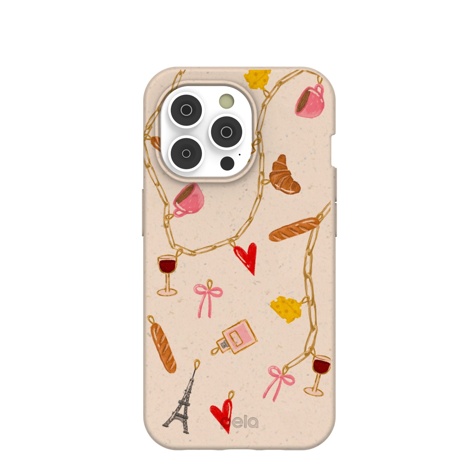 Seashell City of Love iPhone 14 Pro Case Refurbished - Pela Case refurbished available on Cerqular