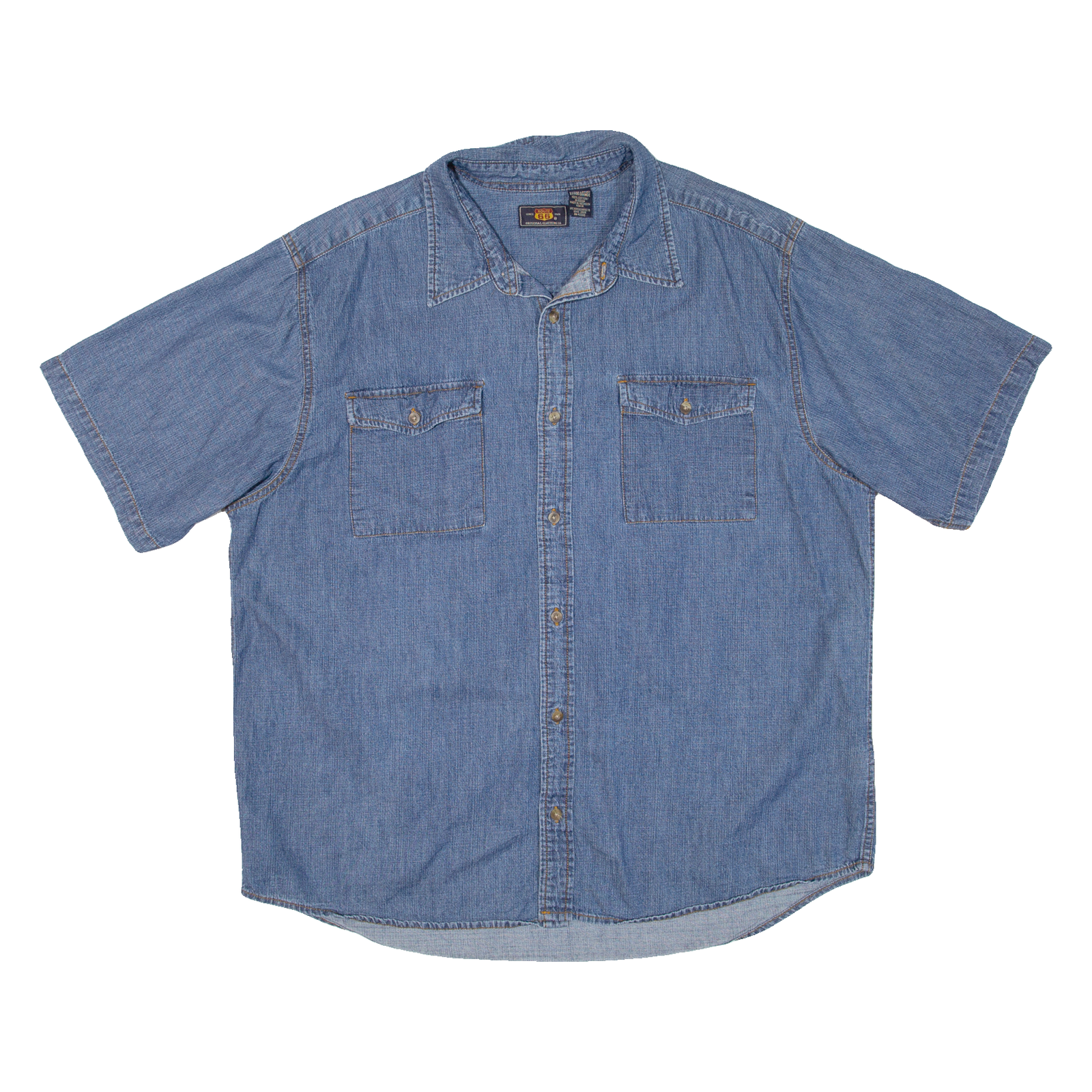 Buy ROUTE 66 Mens Denim Shirt Blue XL Refurbished - $23.39 ROUTE 66 Mens Denim Shirt Blue XL Refurbished - N/A refurbished available on Cerqular