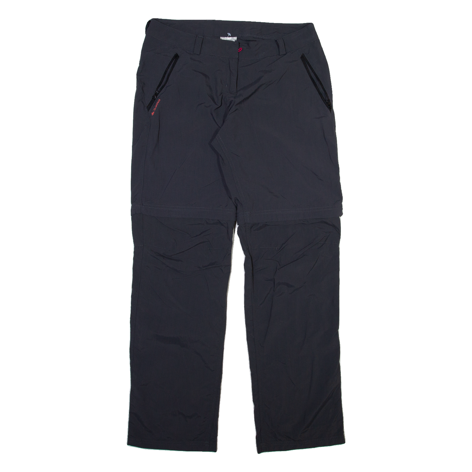 OXYLANE Detachable Leg Womens Trousers Grey Regular Straight W31 L31 Refurbished - N/A refurbished available on Cerqular