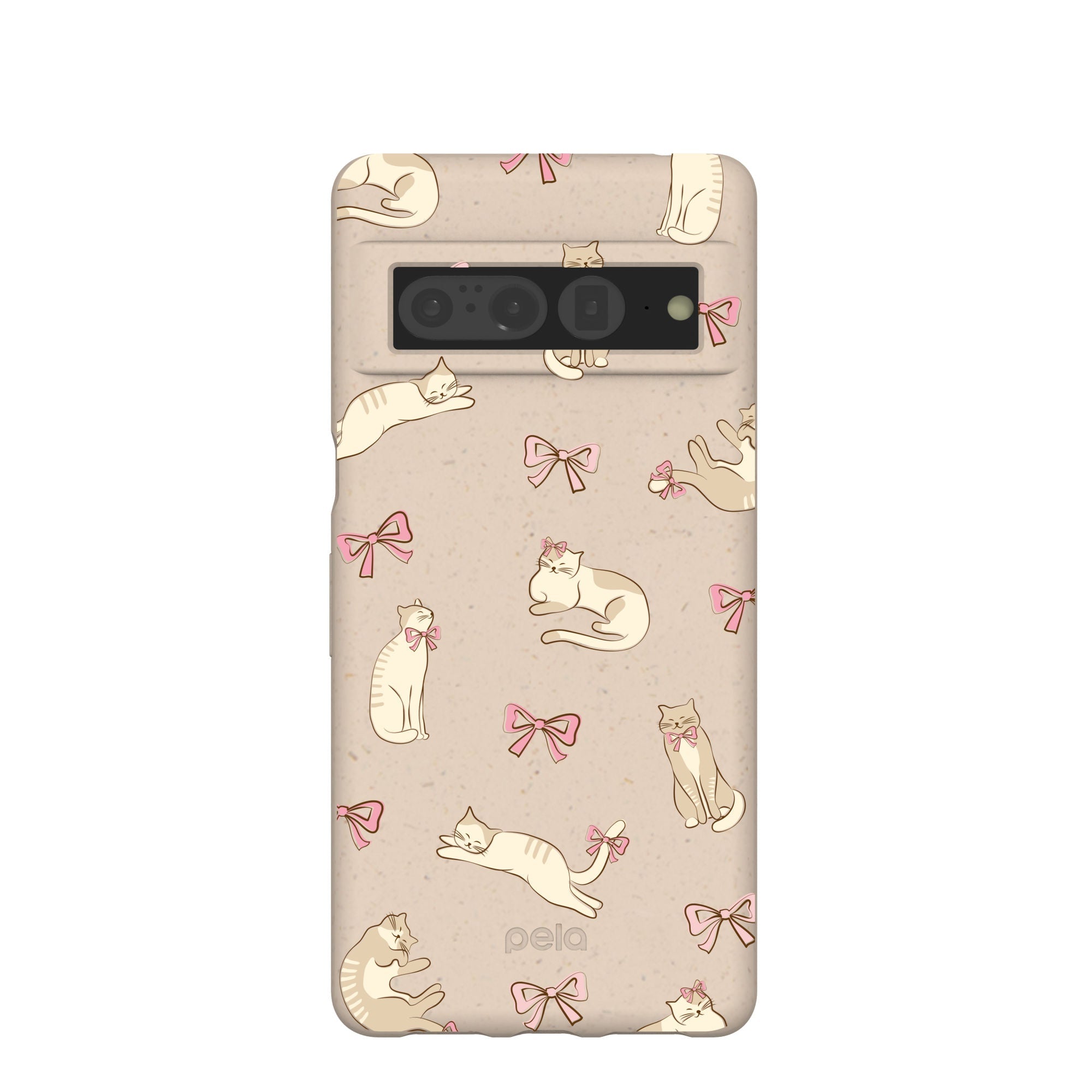 Seashell Purrfect Google Pixel 7 Pro Case Refurbished - Pela Case refurbished available on Cerqular