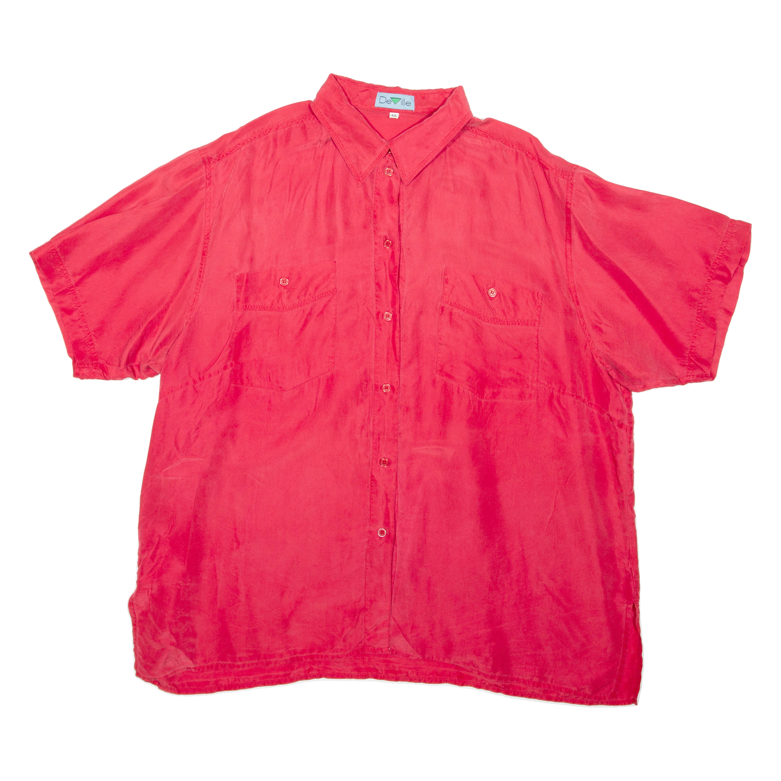 Buy DEVILLE Womens Shirt Red Collared XL Refurbished - $16.89 DEVILLE Womens Shirt Red Collared XL Refurbished - N/A refurbished available on Cerqular