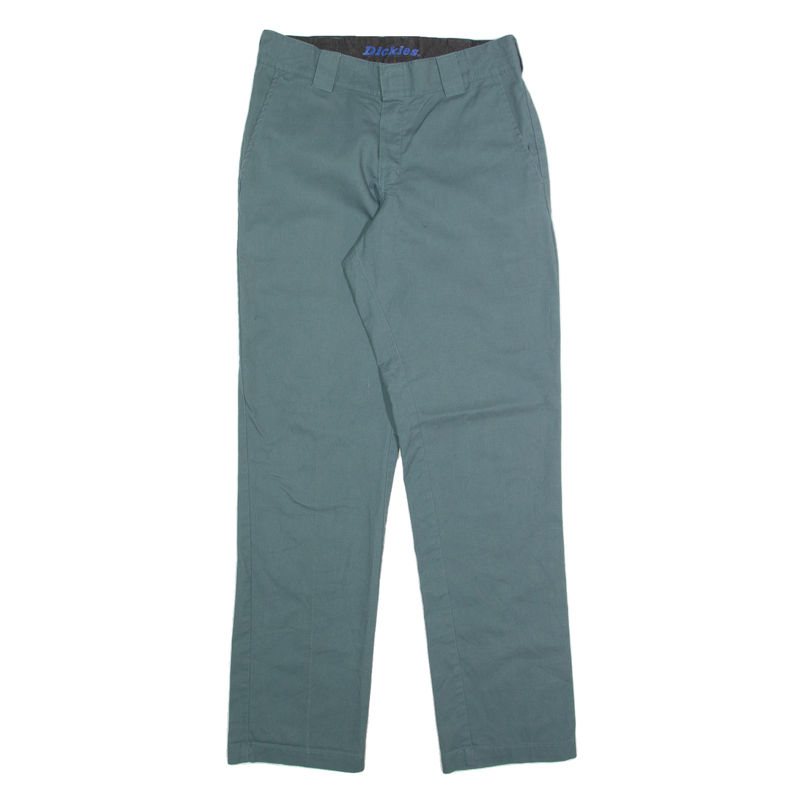 DICKIES Chino Mens Trousers Blue Regular Straight W28 L31 Refurbished - N/A refurbished available on Cerqular