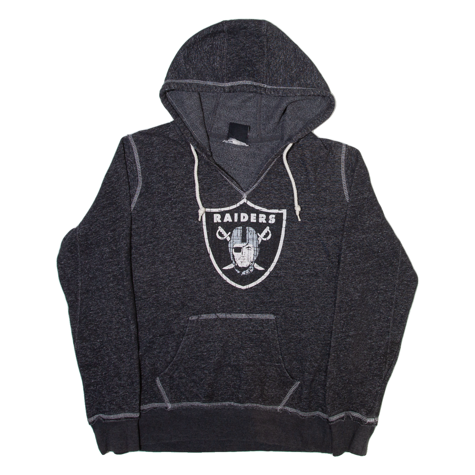 NFL Raiders Womens Grey Hoodie USA M Refurbished - N/A refurbished available on Cerqular