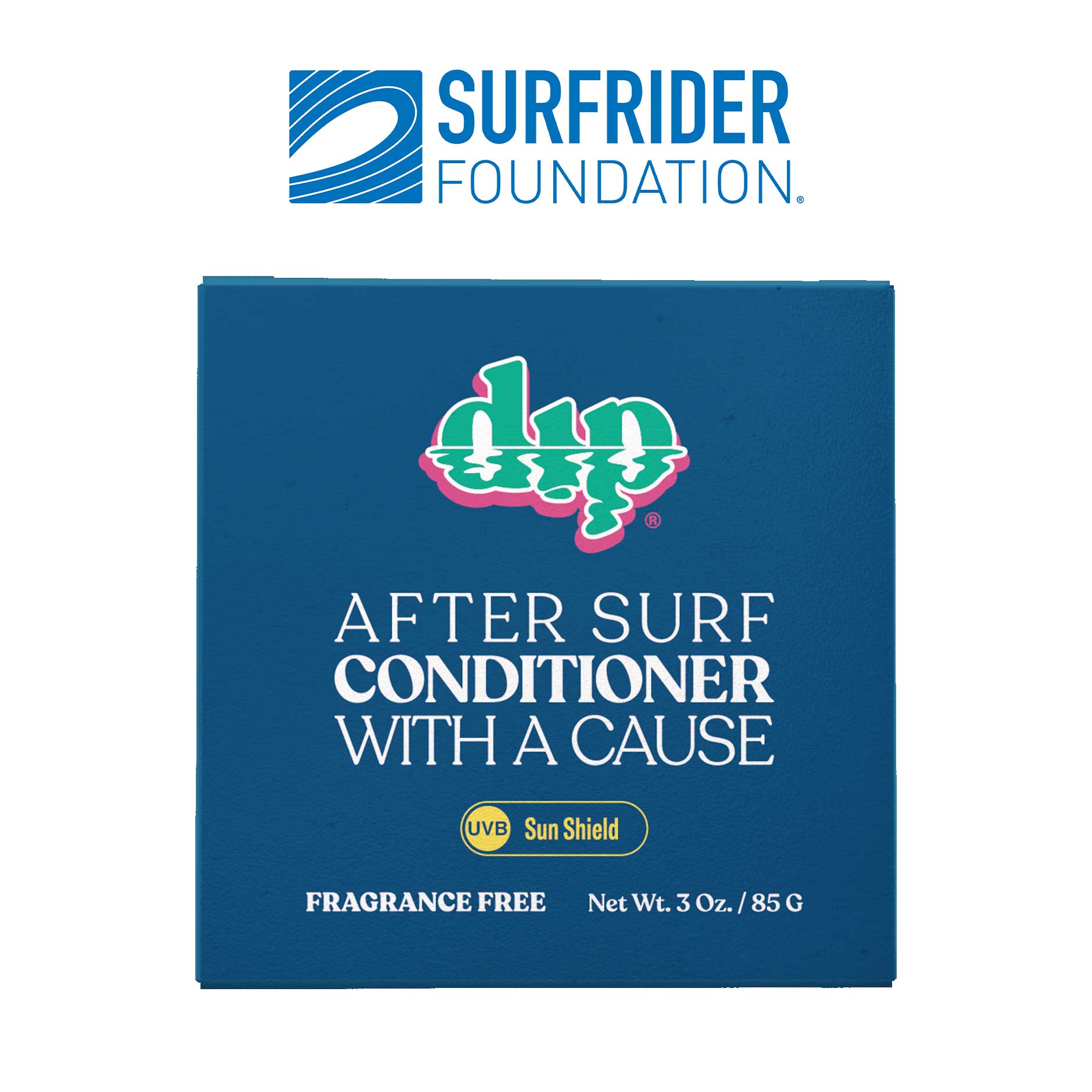 Surfrider After Surf Conditioner - Fragrance Free Refurbished - Dip Sustainable Hair Care refurbished available on Cerqular