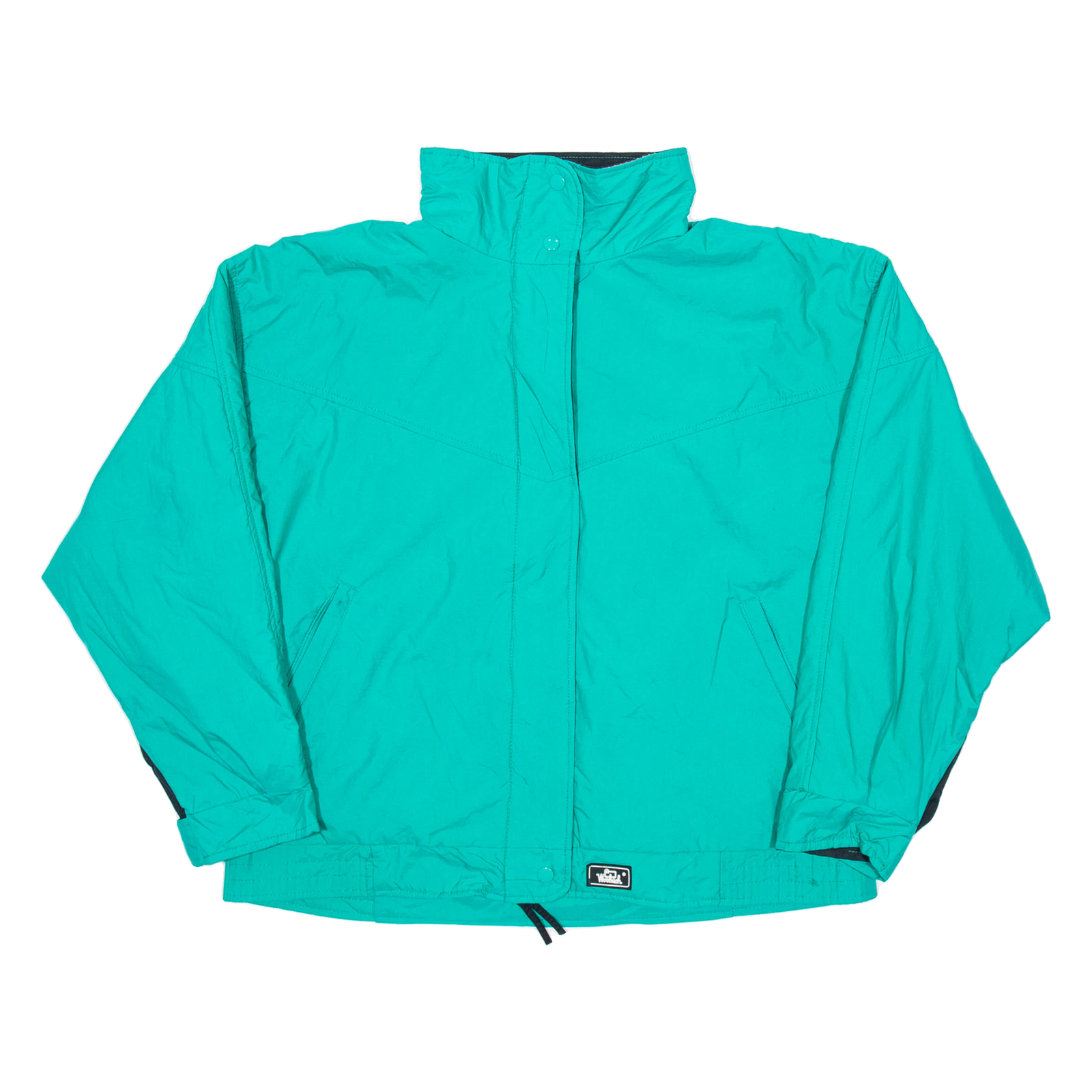 WOOLRICH Olefin Insulated Womens Raincoat Blue Nylon L Refurbished - N/A refurbished available on Cerqular