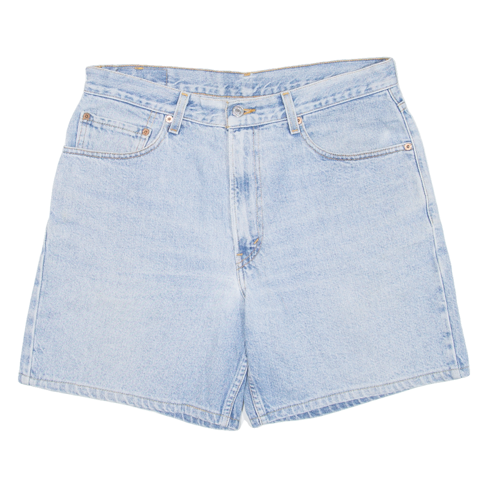 LEVI'S 550 Womens Denim Shorts Blue L W33 Refurbished - N/A refurbished available on Cerqular