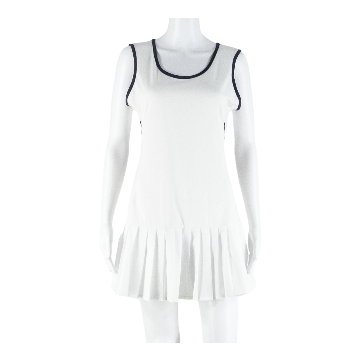 FILA Womens Shift Dress White Sleeveless Short UK 12 Refurbished - N/A refurbished available on Cerqular