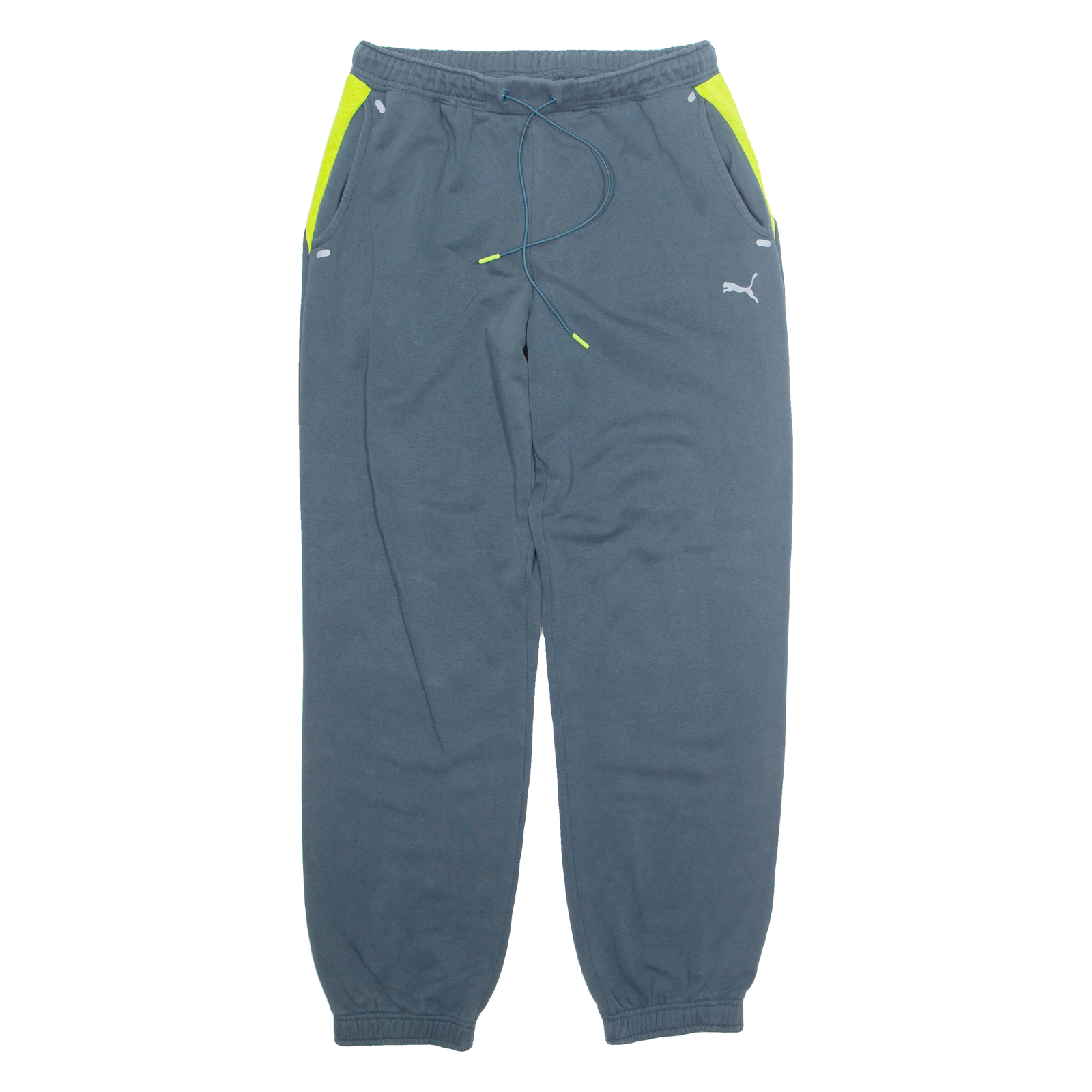 PUMA Mens Joggers Blue Tapered M W30 L30 Refurbished - N/A refurbished available on Cerqular