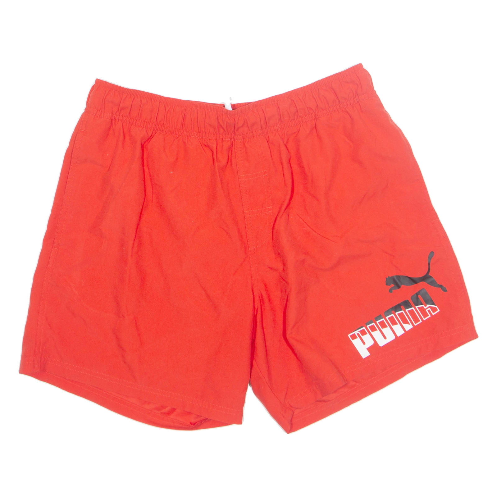 PUMA Mesh Lined Sport Mens Swimming Shorts Red L W32 Refurbished - N/A refurbished available on Cerqular