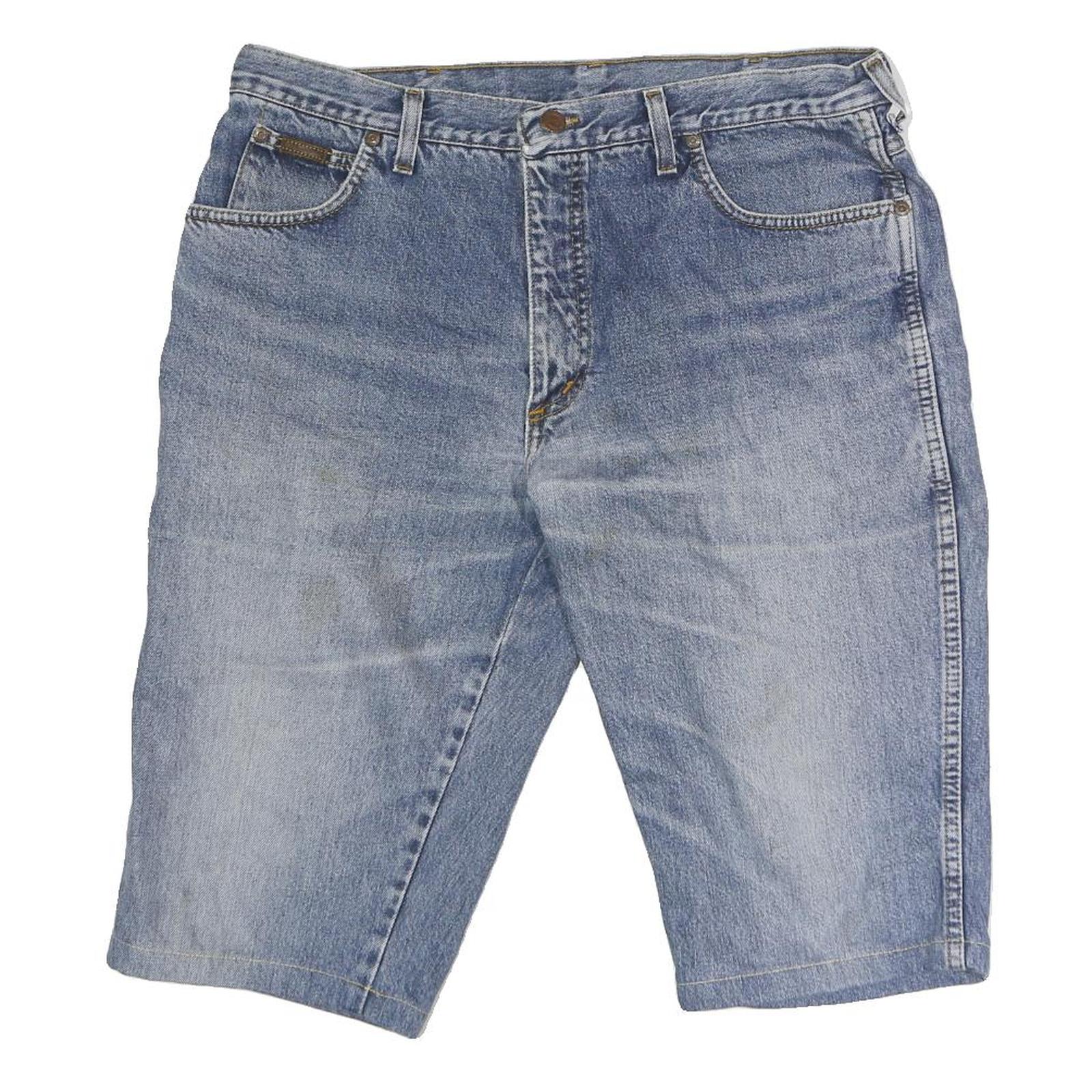 Buy WRANGLER Mens Shorts Blue Denim Casual L W34 Classic Cotton Blend Refurbished - $22.09 WRANGLER Mens Shorts Blue Denim Casual L W34 Classic Cotton Blend Refurbished - N/A refurbished available on Cerqular