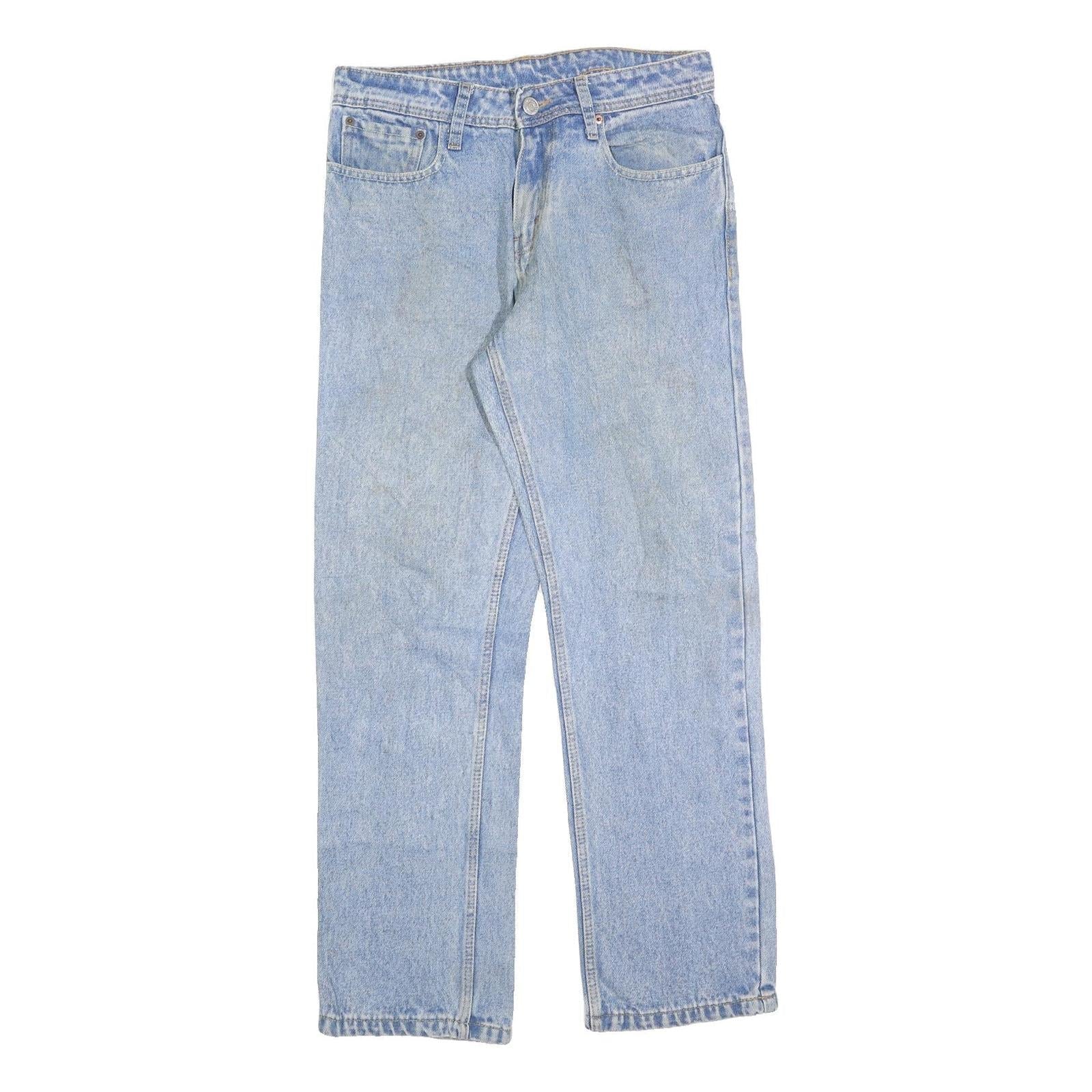 LEVI'S 513 Mens Jeans Blue Regular Straight Denim W32 L32 Casual Cotton Blend Refurbished - N/A refurbished available on Cerqular