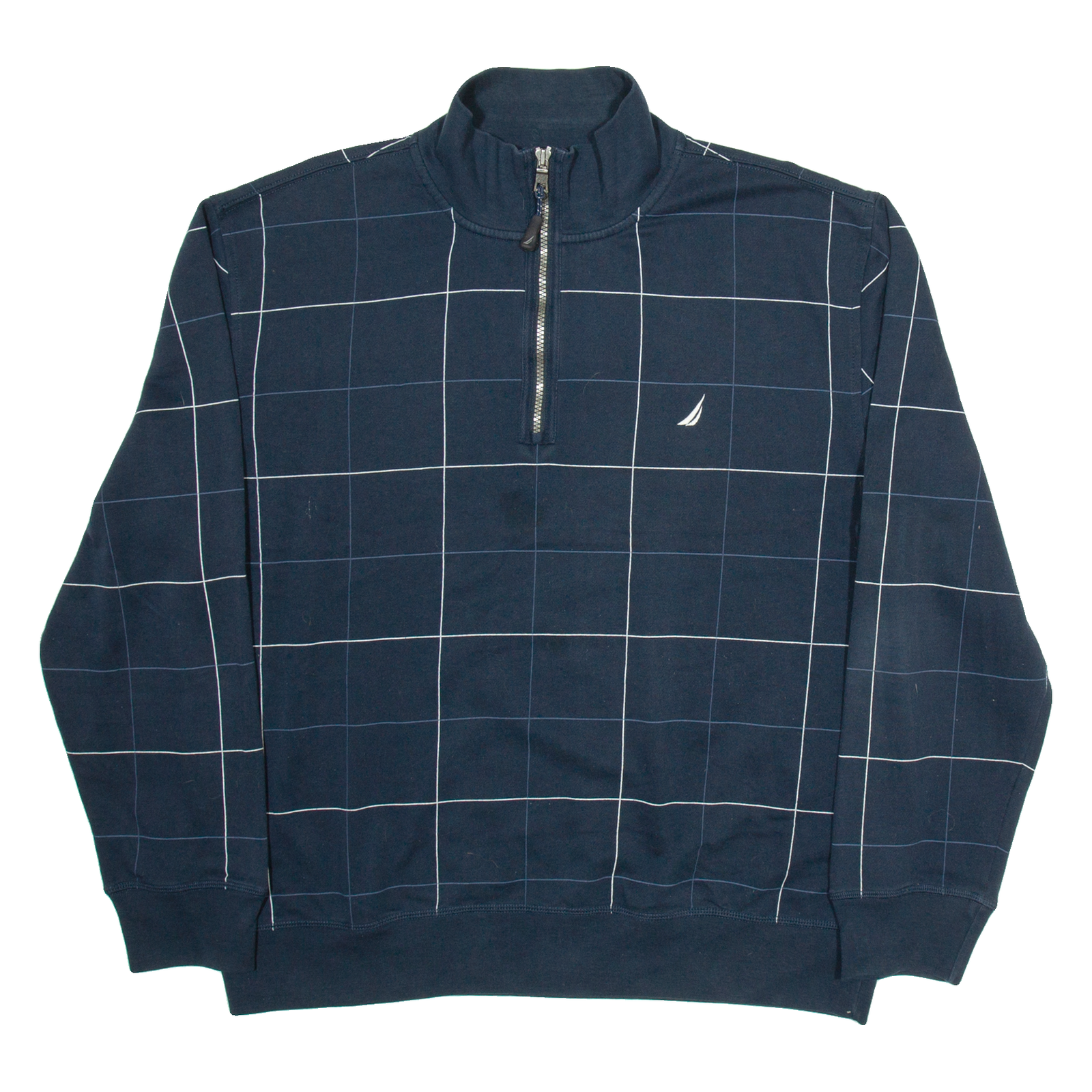 NAUTICA Mens Sweatshirt Blue 2XL Refurbished - N/A refurbished available on Cerqular