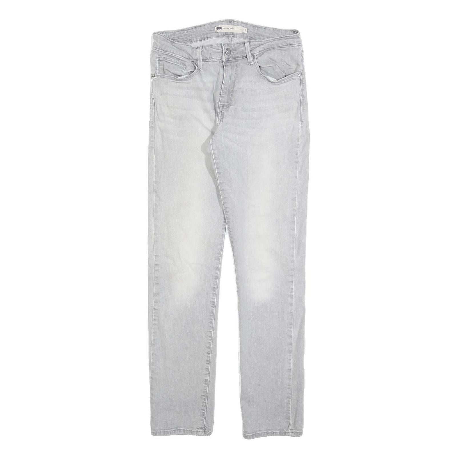 LEVI'S Womens Slim Slim Fit Light Blue Denim Jeans W29 L32 Comfortable Casual Refurbished - N/A refurbished available on Cerqular