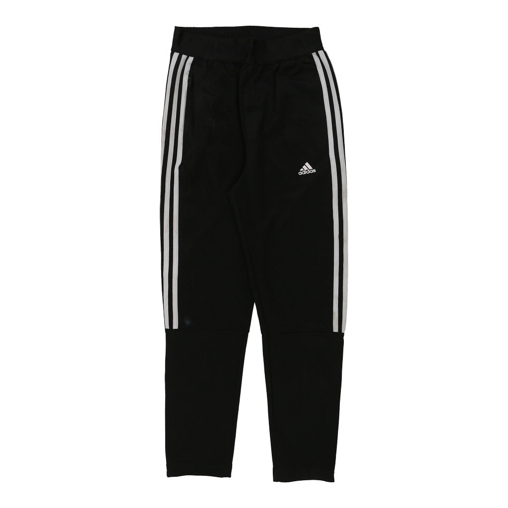 Age 11-12 Adidas Leggings - Medium Black Cotton Refurbished - Thrifted (note: this is a term often used to describe second- refurbished available on Cerqular