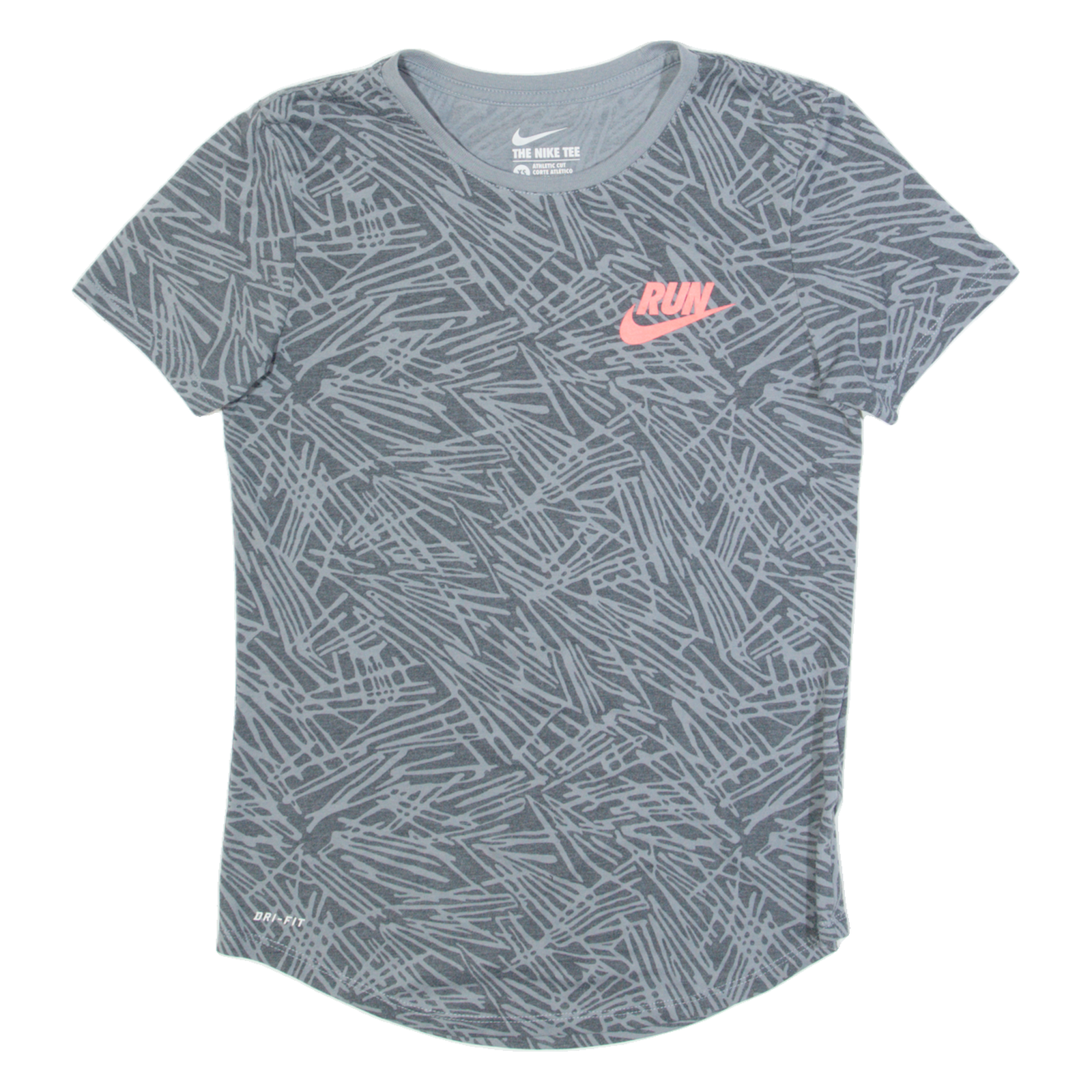 NIKE Womens T-Shirt Grey XS Refurbished - N/A refurbished available on Cerqular